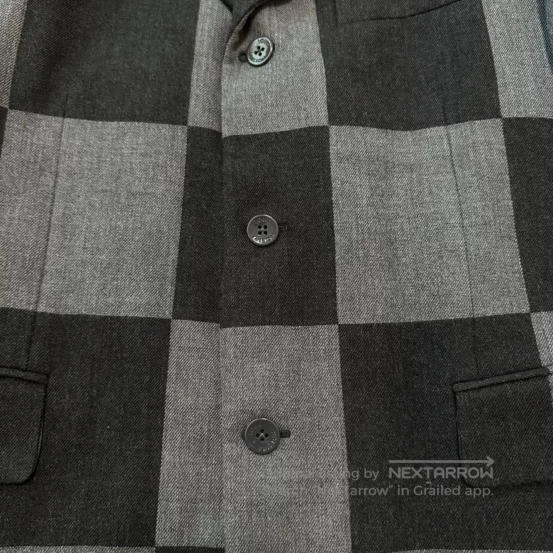 Louis Vuitton Louis Vuitton Nigo Checkerboard Suit Jacket. Size US L / EU 52-54 / 3 - 3 Thumbnail