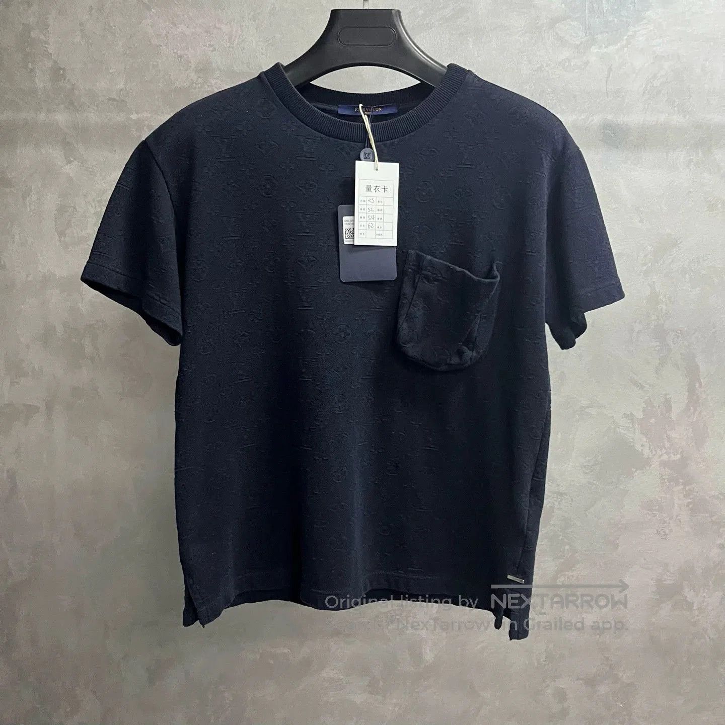 Louis Vuitton Louis Vuitton Navy Cotton Logo T. Size XS / US 0-2 / IT 36-38 - 1 Thumbnail