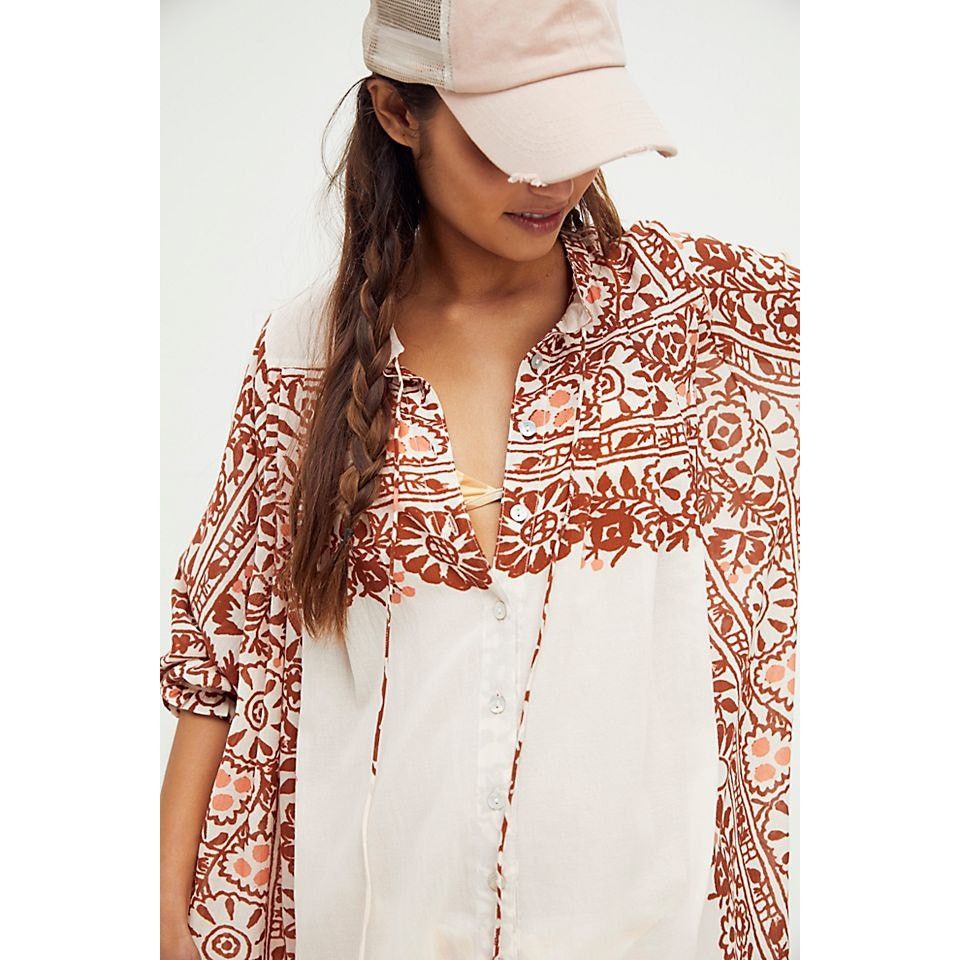 Free People New Free People KINGA CSILLA Andy Tunic $210 SMALL Natural Size S / US 4 / IT 40 - 2 Thumbnail