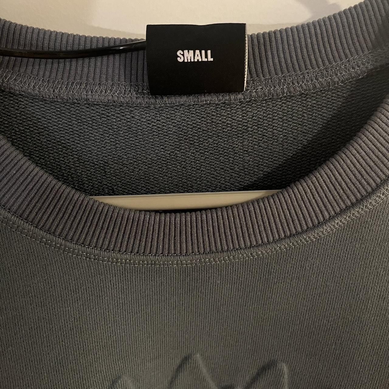Revenge Revenge Embossed French Terry Crewneck (Blue) Size US S / EU 44-46 / 1 - 4 Thumbnail