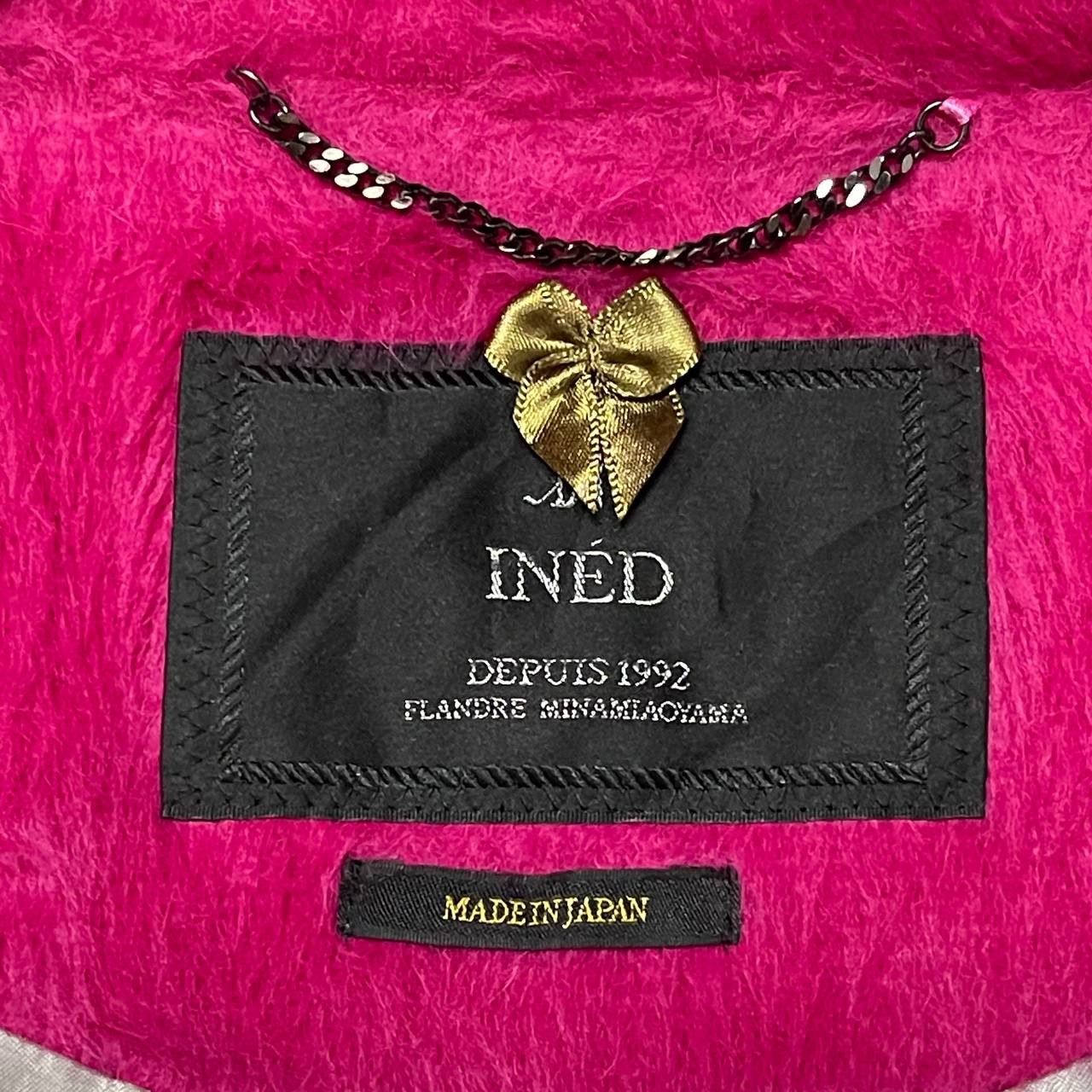 Yohji Yamamoto Ined Yohji Yamamoto Faux Fur Coat Pink Size M / US 6-8 / IT 42-44 - 9 Thumbnail