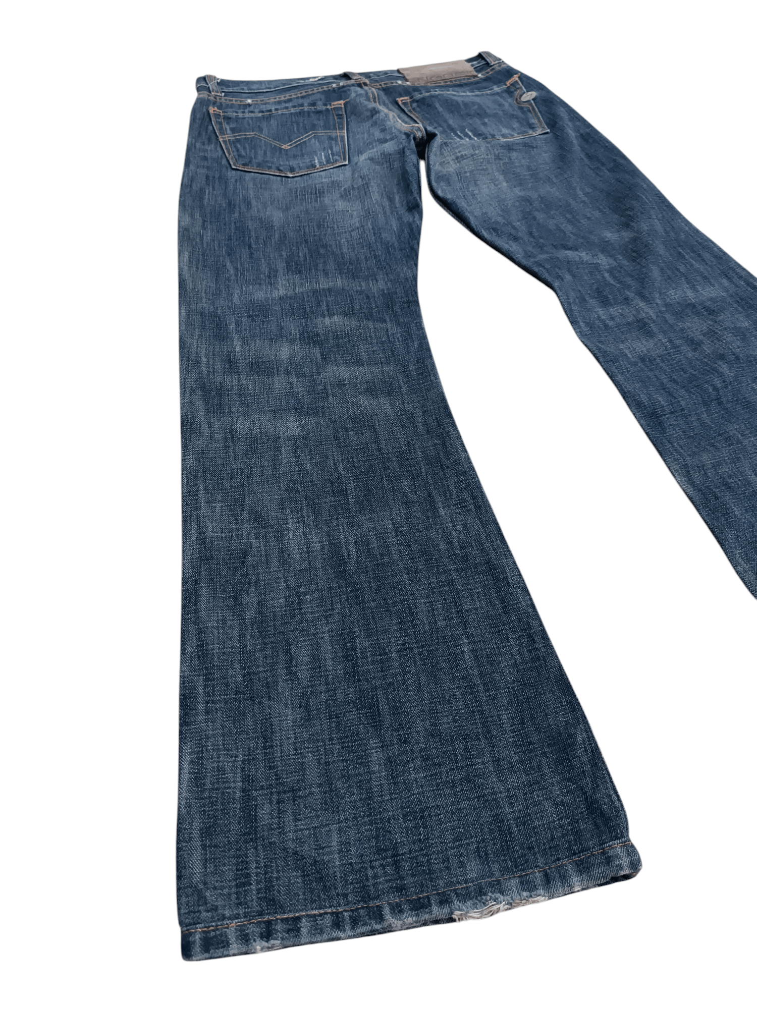 Energie Flare Jeans Energie Distress Faded Boot Cut Y2k Size US 34 / EU 50 - 16 Thumbnail