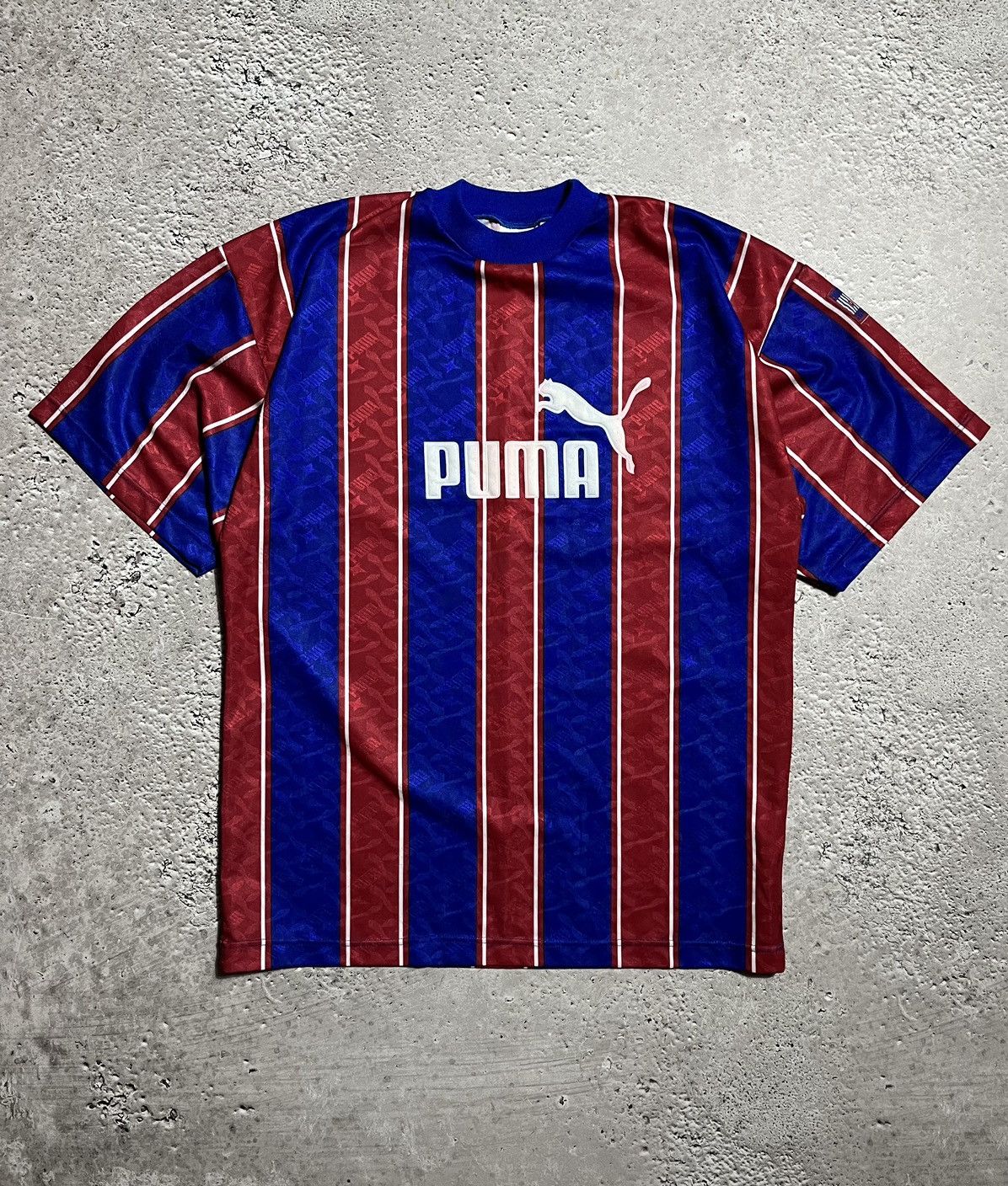 Puma × Vintage Vintage Puma Made in UK Soccer Football Jersey T Shirt Size US M / EU 48-50 / 2 - 1 Thumbnail