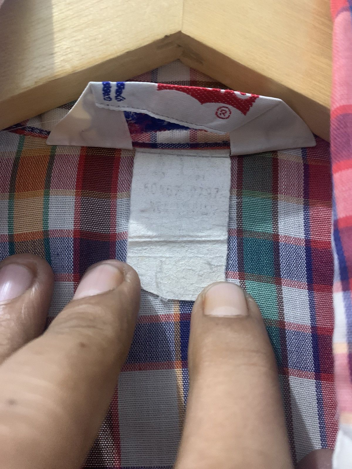 Levi's Vintage Clothing Vintage 70's LEVI'S Plaid Shirt Size US S / EU 44-46 / 1 - 4 Thumbnail