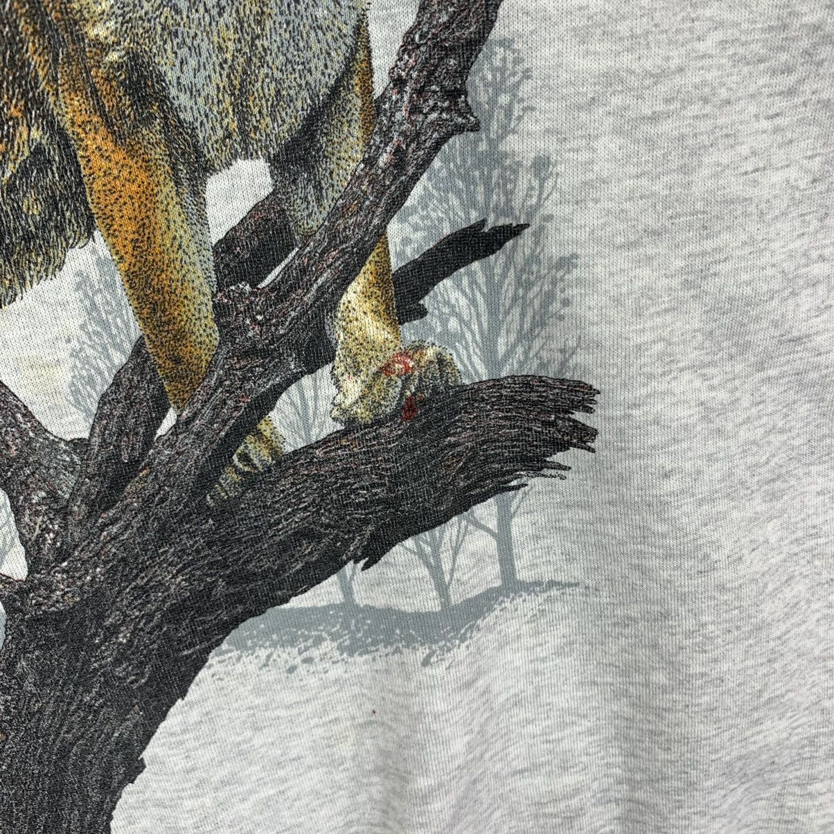 Habitat × Vintage VINTAGE JEEZER CHEETAH ON THE TREE HUNTING CREWNECK Size US XL / EU 56 / 4 - 5 Thumbnail