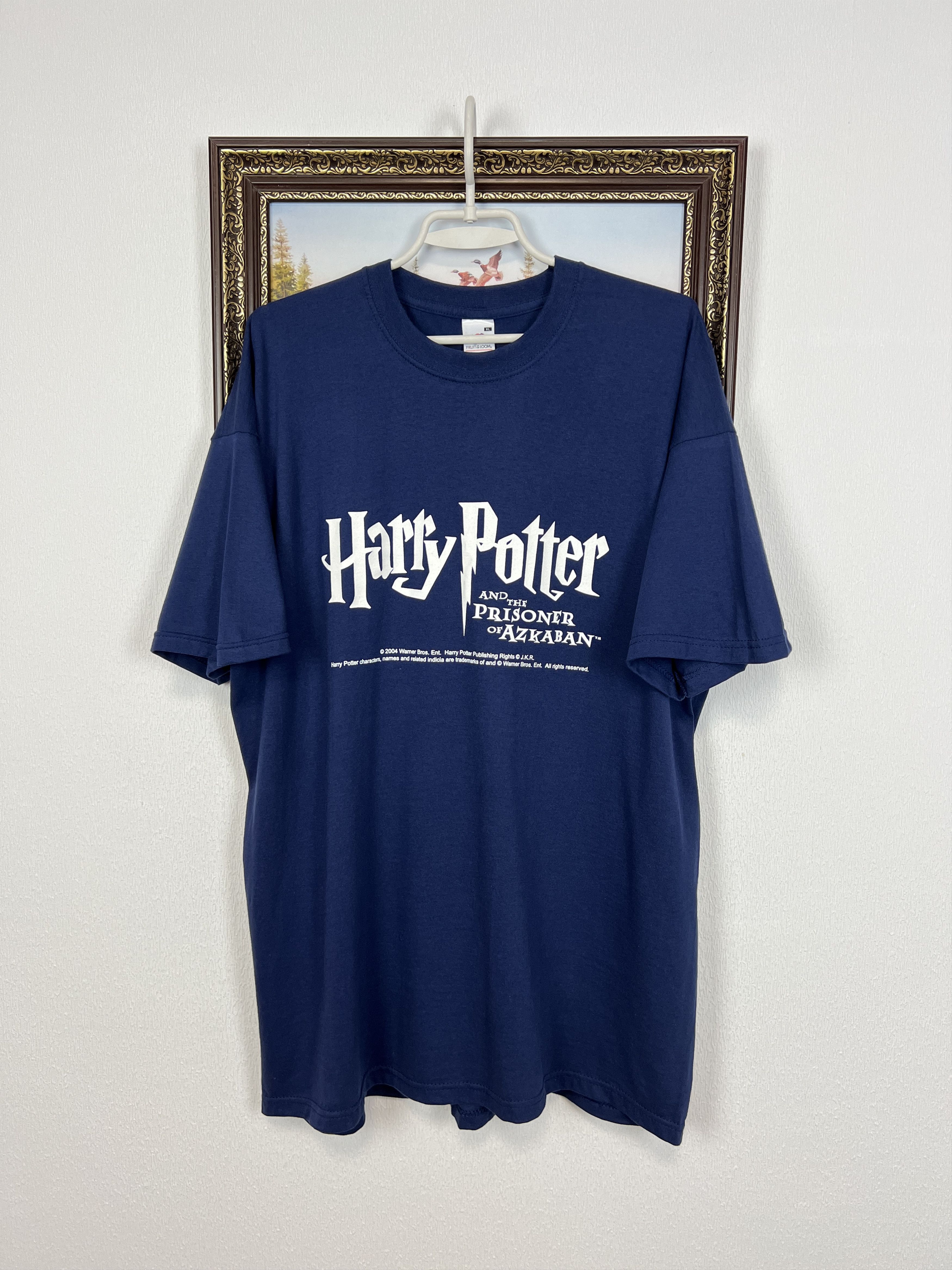 Vintage 2004 Harry Potter Prisoner Of Azkaban Sirius Black Tee 