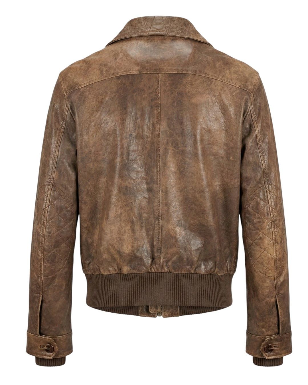 Dolce & Gabbana LAMBSKIN LEATHER JACKET Size US M / EU 48-50 / 2 - 2 Thumbnail
