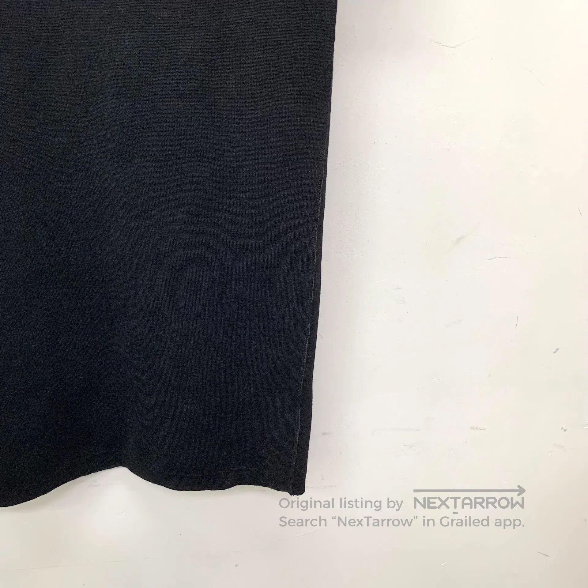 Fendi FENDI Black Lined Monogram Printed Cashmere Crew Neck Long Size XS / US 0-2 / IT 36-38 - 5 Thumbnail