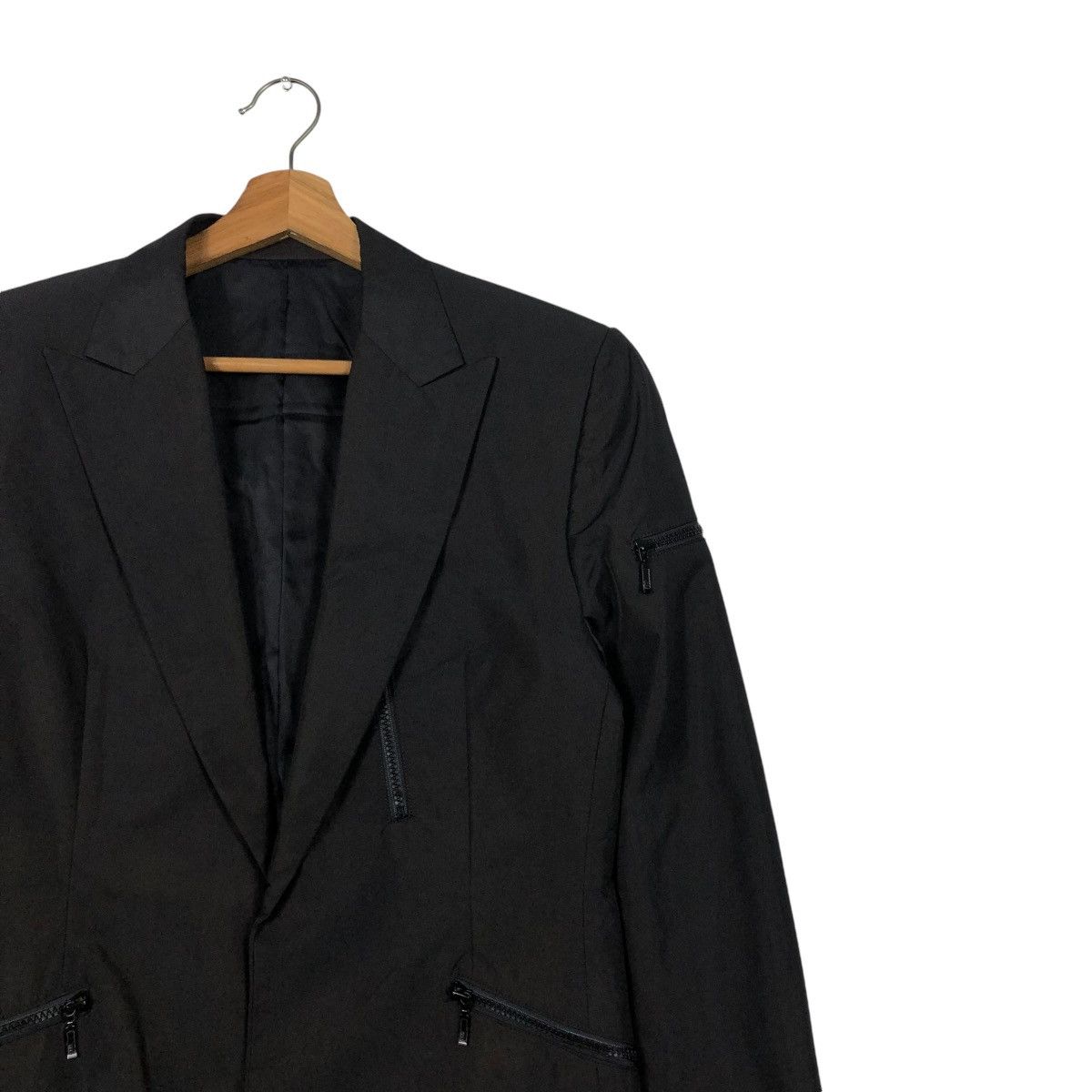 Japanese Brand 🔥VINTAGE LONG JACKET ICONIC BLACK 5351 POUR LES HOMMES Size US M / EU 48-50 / 2 - 7 Thumbnail