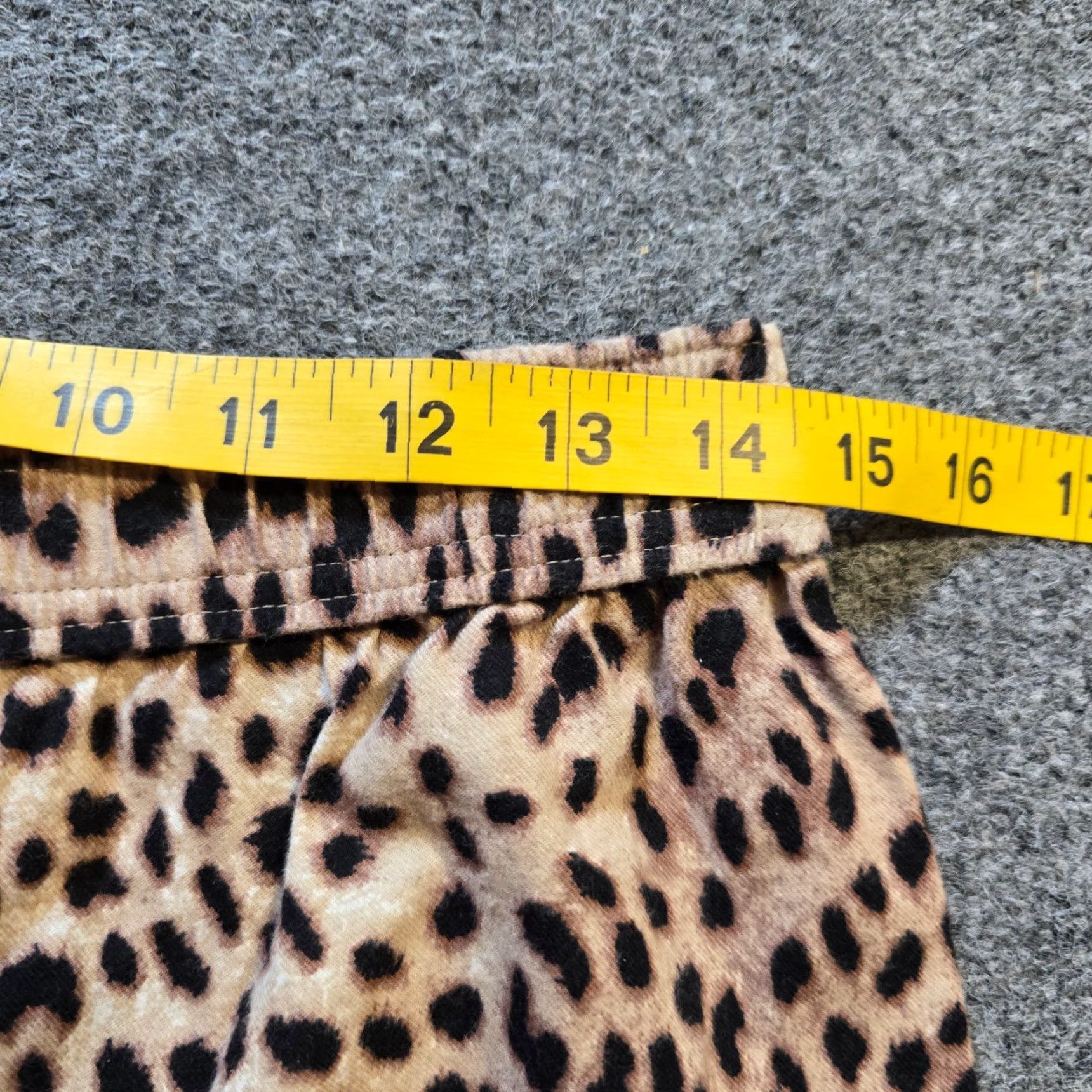 Betsey Johnson Betsey Johnson Women Pants Small Brown Leopard Pajama Lounge Pull On Casual Pajama Pants Leopard Print Size 28" / US 6 / IT 42 - 5 Thumbnail