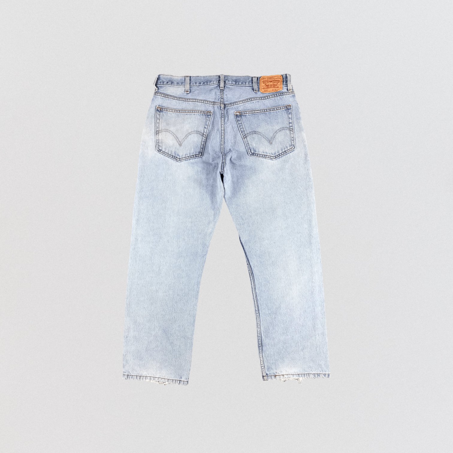 Levi's × Vintage Vintage Light Wash Levis 505 Jeans-JM1172 Size US 39 - 2 Thumbnail