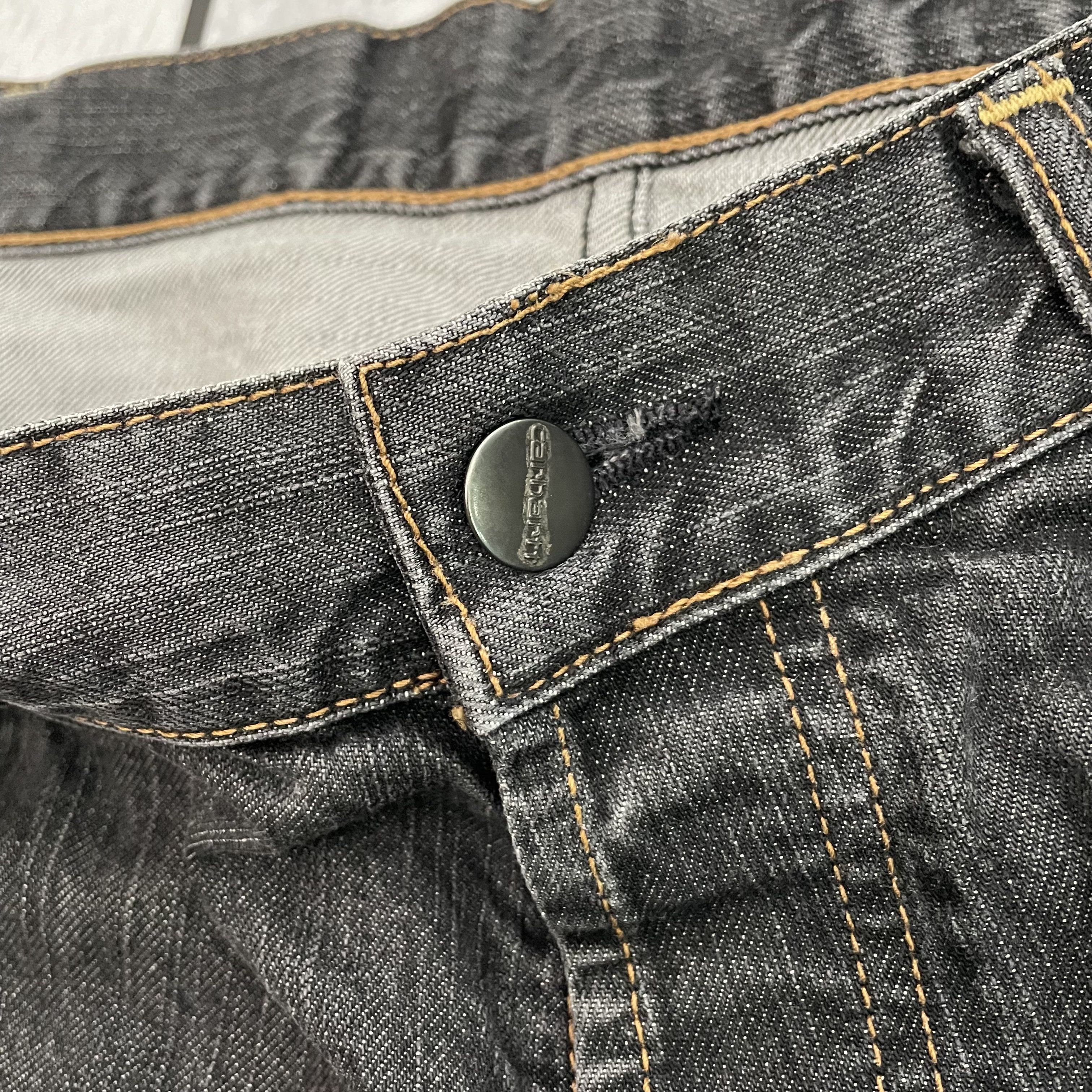 Carhartt Custom Carhartt Flared Jeans baggy fit dragon japan style Size US 37 - 8 Thumbnail