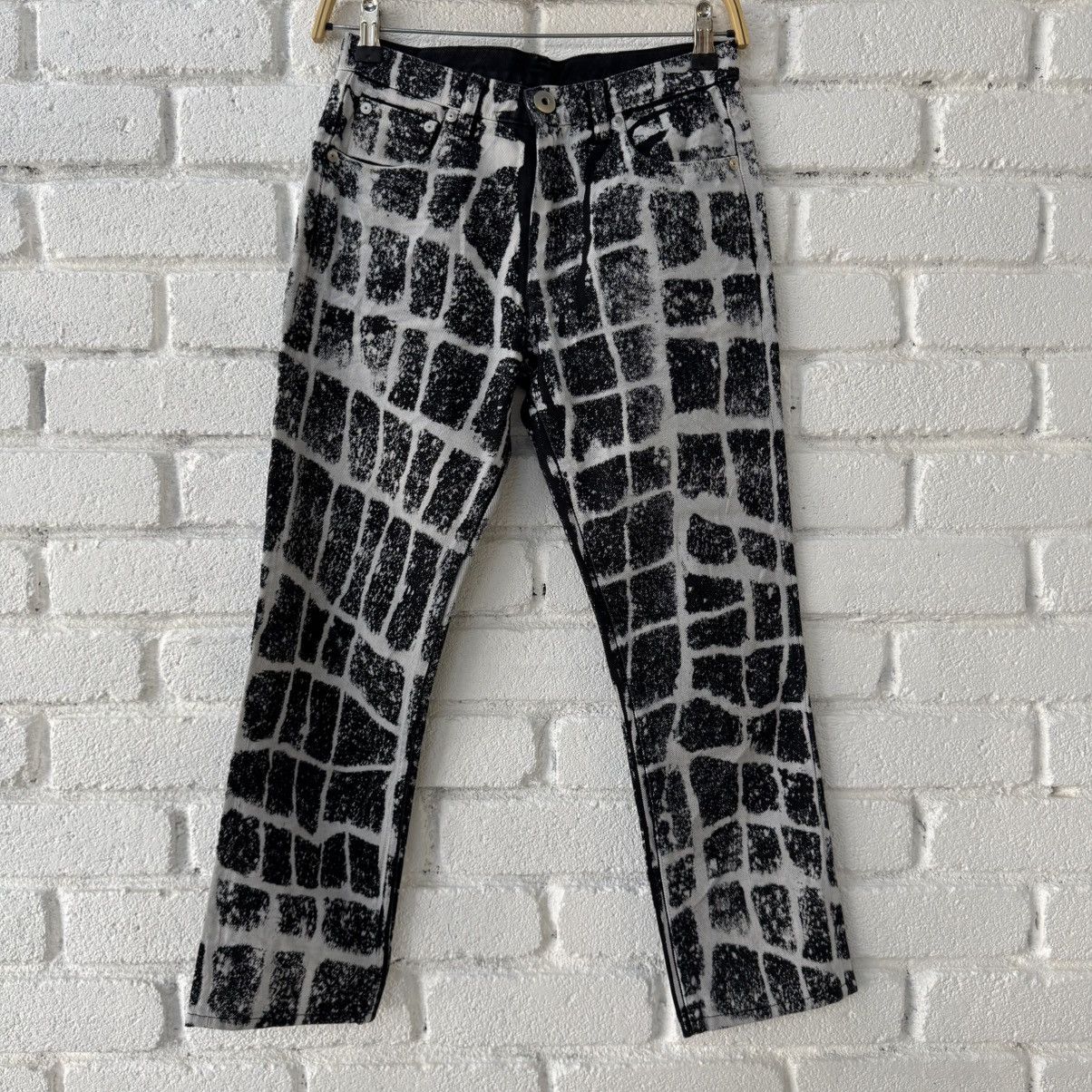 Maison Margiela Maison Margiela Printed Denim Size 26" / US 2 / IT 38 - 1 Thumbnail