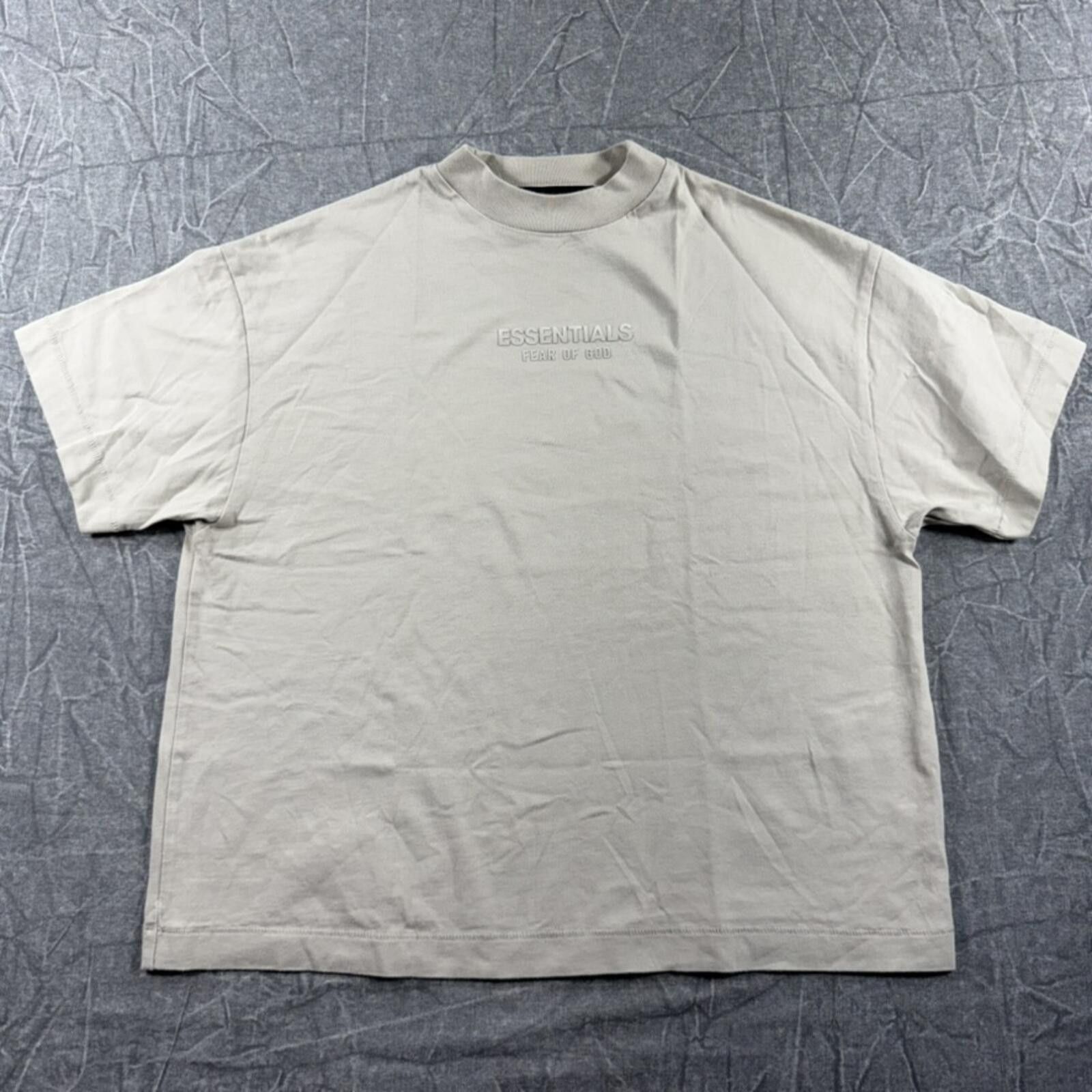 Fear of God Fear of God Shirt Women's 10 Beige Oversize 100% Cotton Size ONE SIZE - 1 Thumbnail