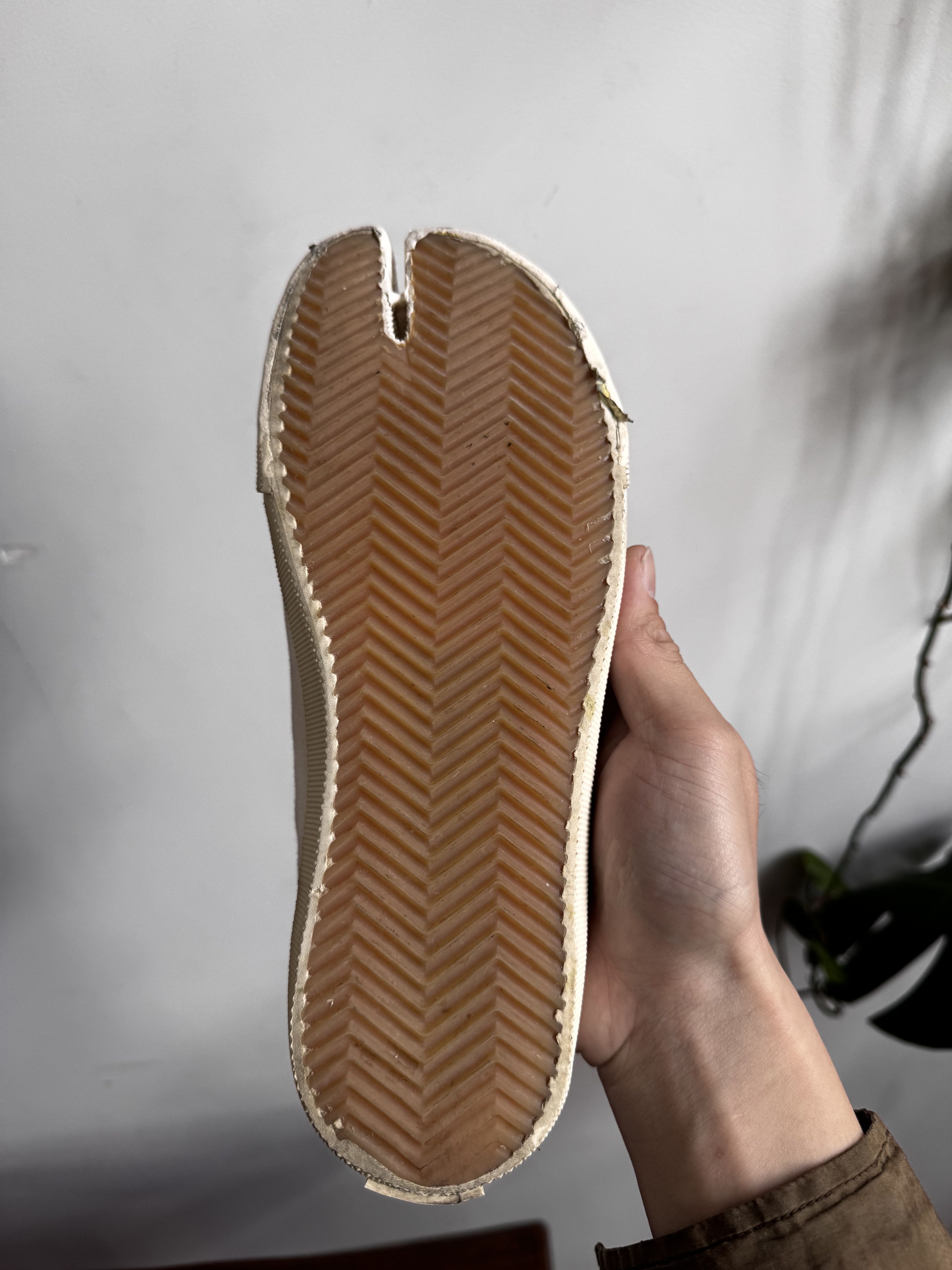 Maison Margiela Masion Margiela Tabi Canvas Rubber Slip on Sneaker Size 37 Size US 7 / IT 37 - 7 Thumbnail