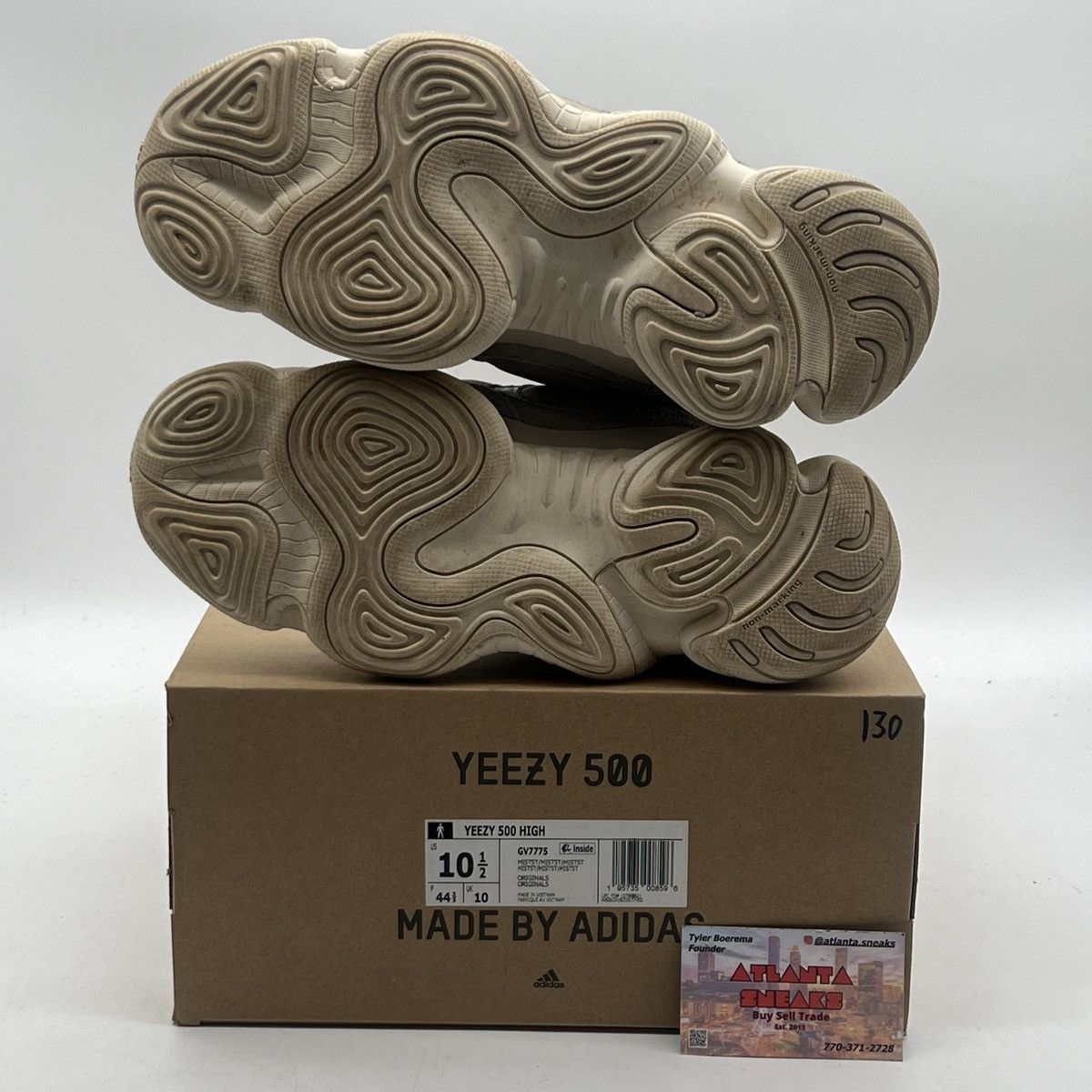 Adidas Yeezy 500 high mist stone Size US 10.5 / EU 43-44 - 9 Thumbnail