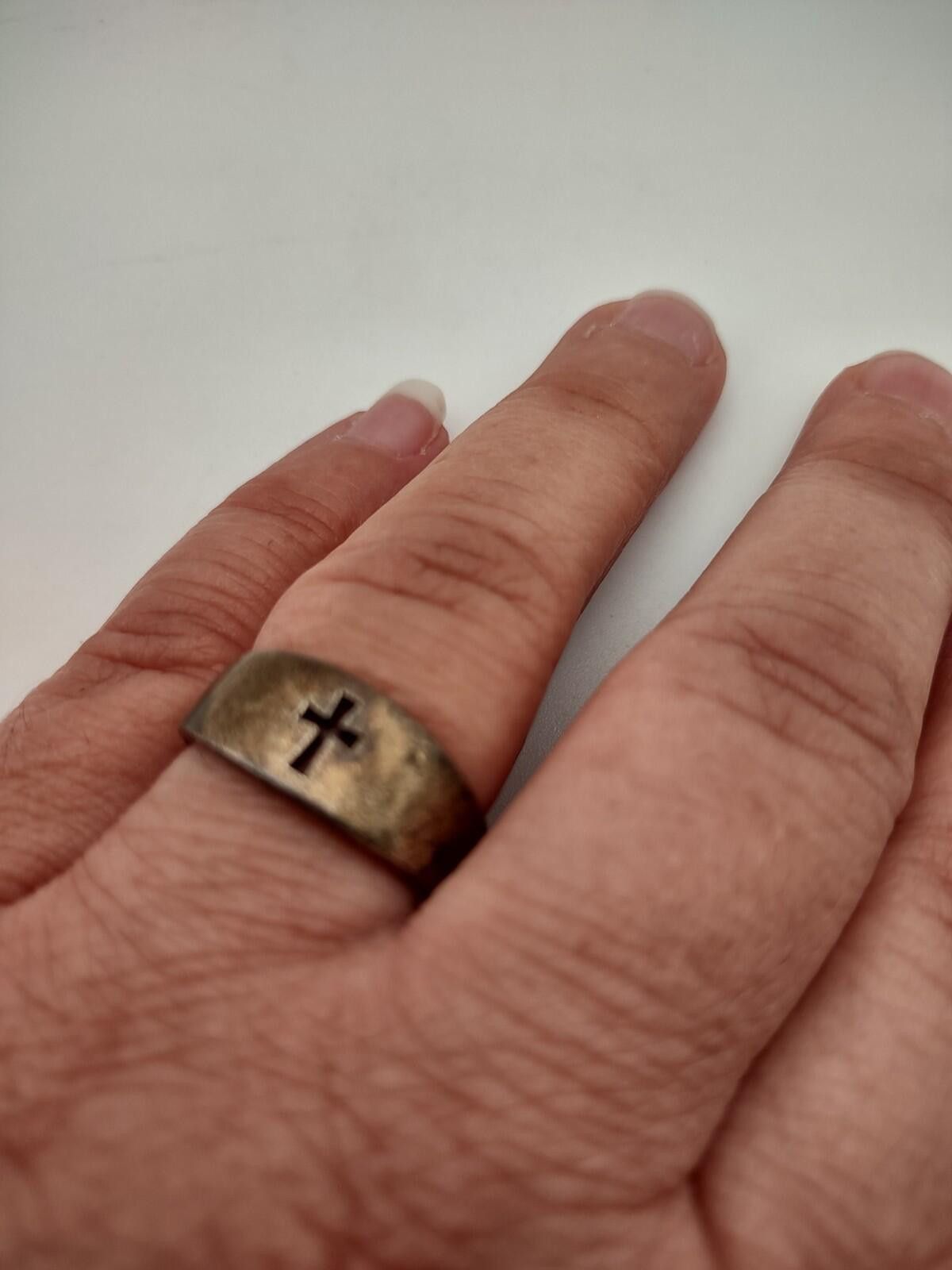 Other James Avery Crosslet Ring Wide Band 925 Retired Sz 9 Size ONE SIZE - 1 Thumbnail