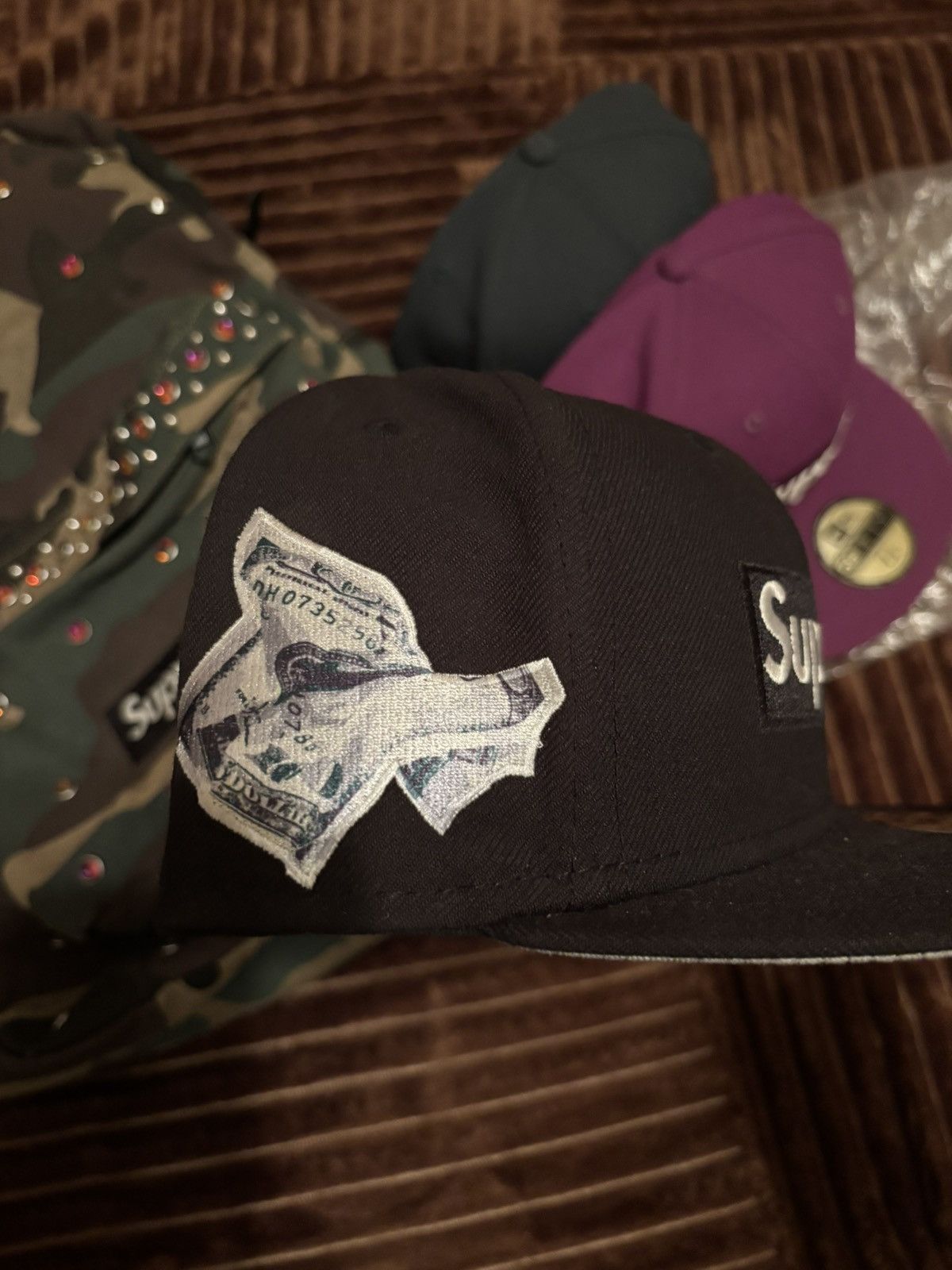 Supreme Supreme Money box logo new era Size ONE SIZE - 2 Thumbnail