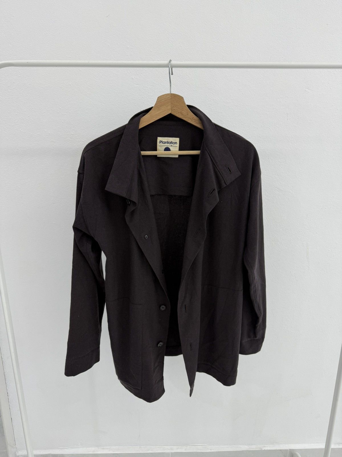 Issey Miyake Plantation by ISSEY MIYAKE Mandarin Collar Chinese Style Size US M / EU 48-50 / 2 - 2 Thumbnail
