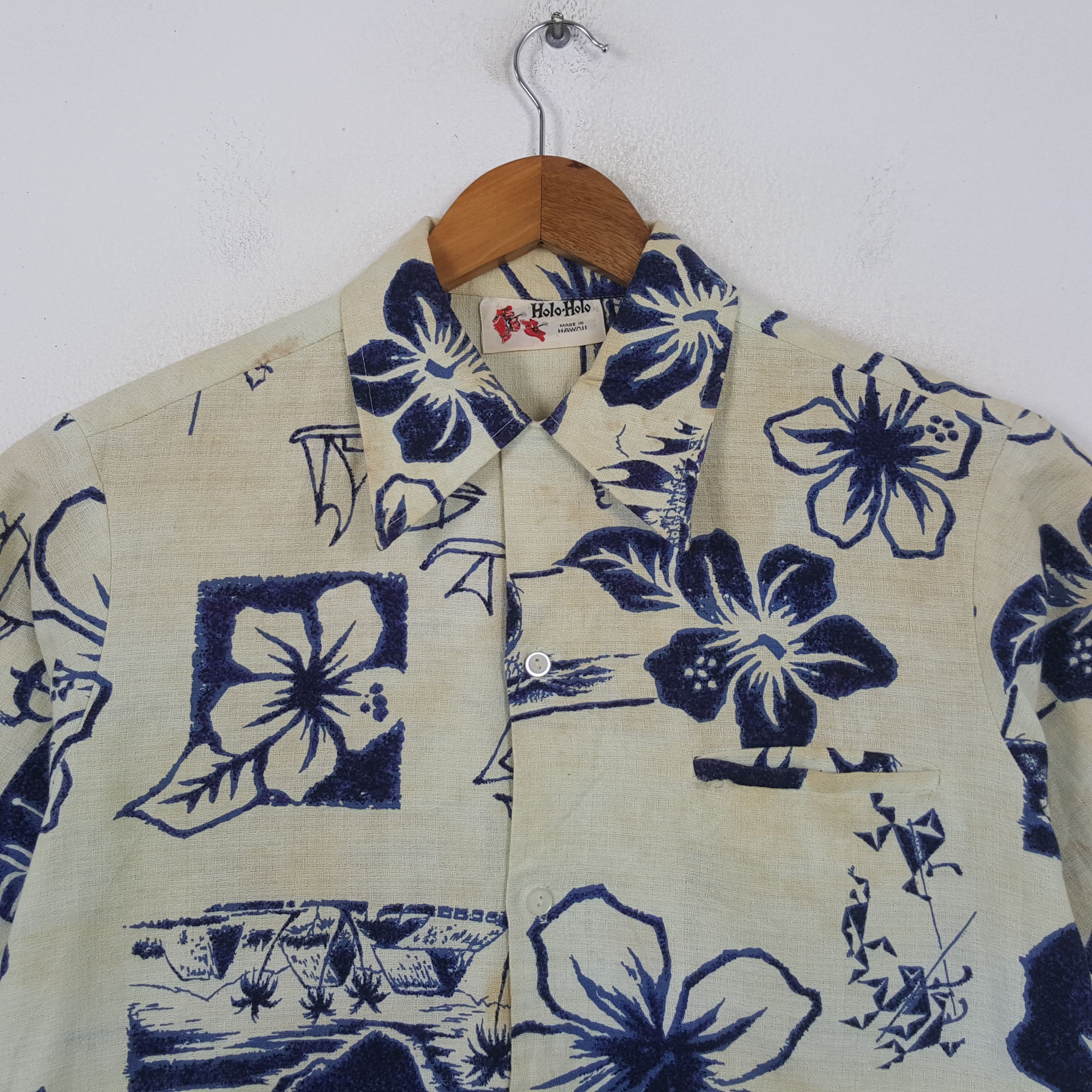 Vintage Vintage Hawaii Flowers Style Shirt RR13 Size US XL / EU 56 / 4 - 2 Thumbnail