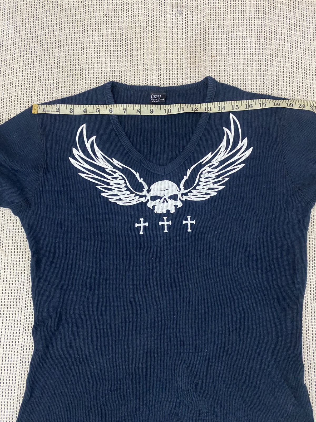 If Six Was Nine Archive Style Skull & Cross Graphic Shirt Size US XL / EU 56 / 4 - 9 Thumbnail