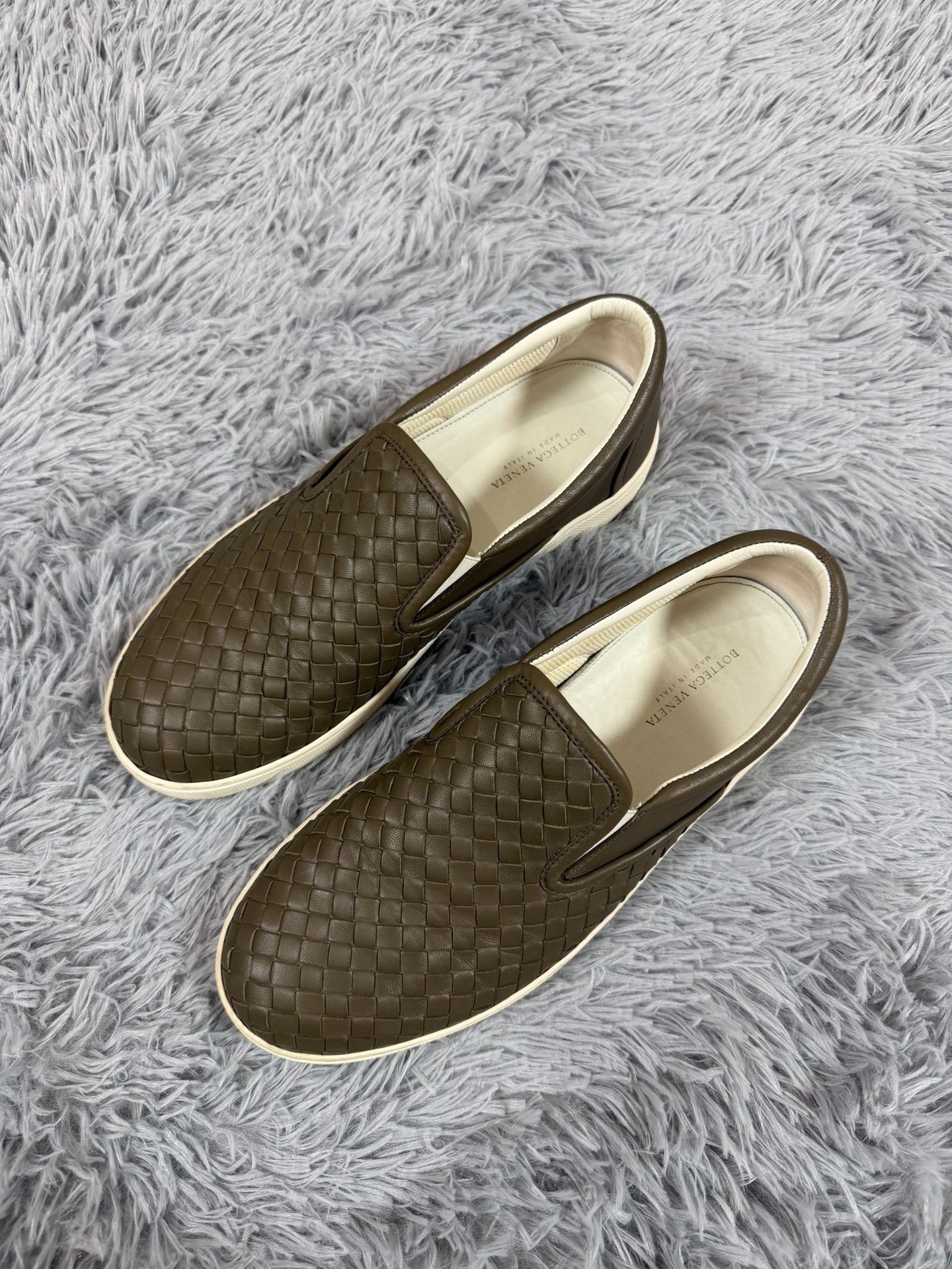 Bottega Veneta Bottega Veneta Knit Green Lowtop Sneakers 8 Men Size US 8 / EU 41 - 1 Thumbnail