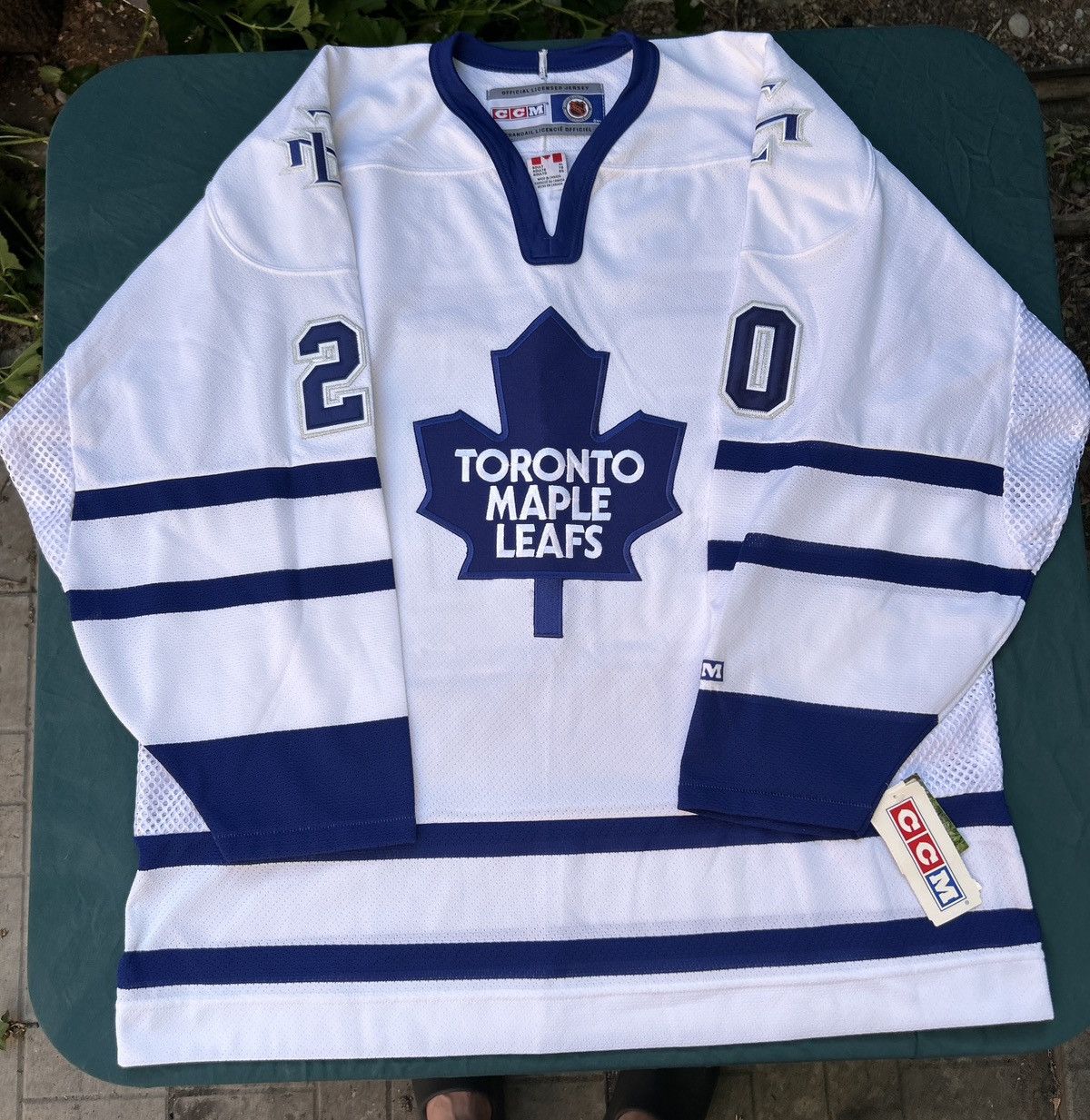 NHL Ed Belfour Signed NHL Toronto Maple Leafs CCM Jersey Size US XL / EU 56 / 4 - 2 Thumbnail