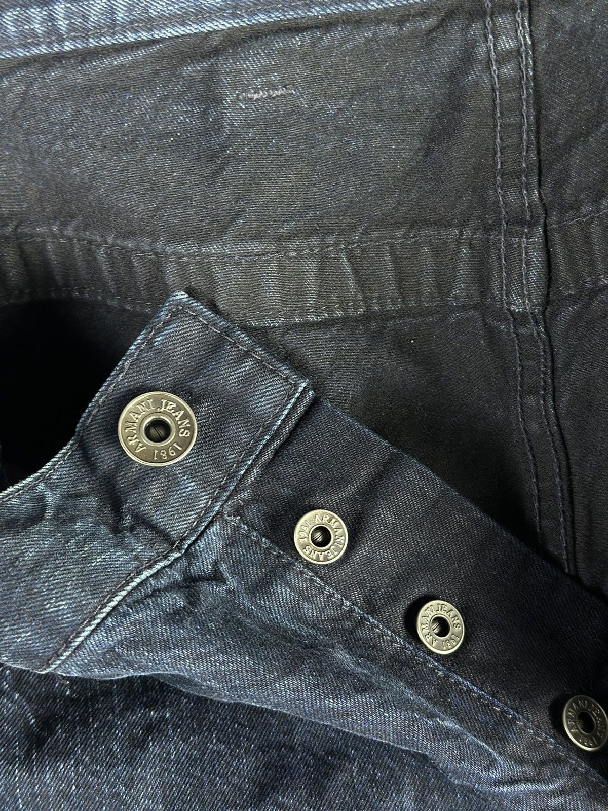Armani × Japanese Brand Vintage Armani Jeans Japanese Distressed Jeans Size US 36 / EU 52 - 10 Thumbnail