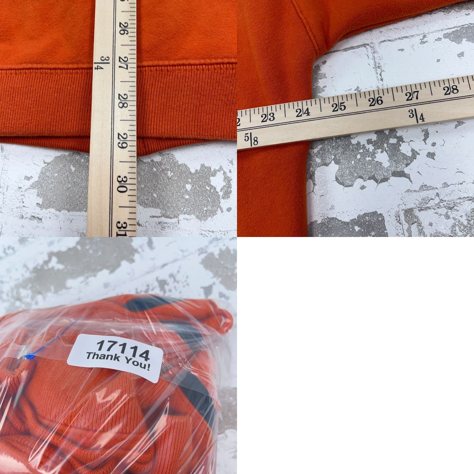 Chaps VINTAGE Chaps Hoodie Mens Large Orange Blue Sweatshirt Jacket Y2K Ralph Lauren Chaps Hooded Full Zip Pockets Embroidered Logo Size US L / EU 52-54 / 3 - 8 Thumbnail