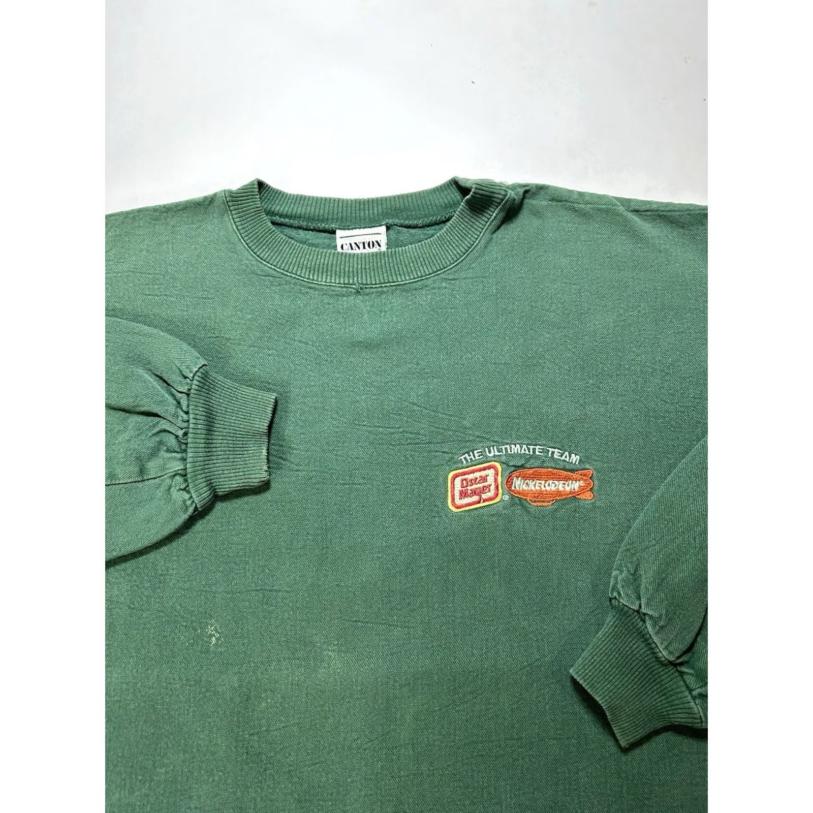 Nickelodeon VINTAGE Nickelodeon Oscar Mayer The Ultimate Team Promo Sweatshirt 90s XL Mens Size US XL / EU 56 / 4 - 2 Thumbnail