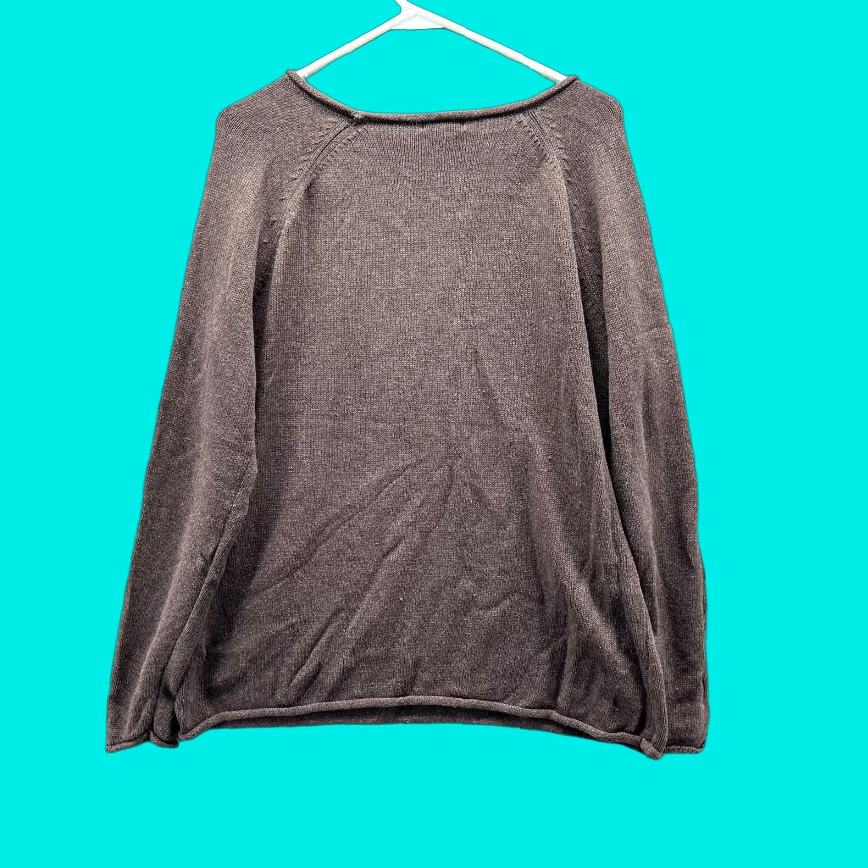 Eddie Bauer VINTAGE Eddie Bauer Sweater Women XL Brown Round Neck Pullover Knitted All Seasons Size XL / US 12-14 / IT 48-50 - 1 Thumbnail