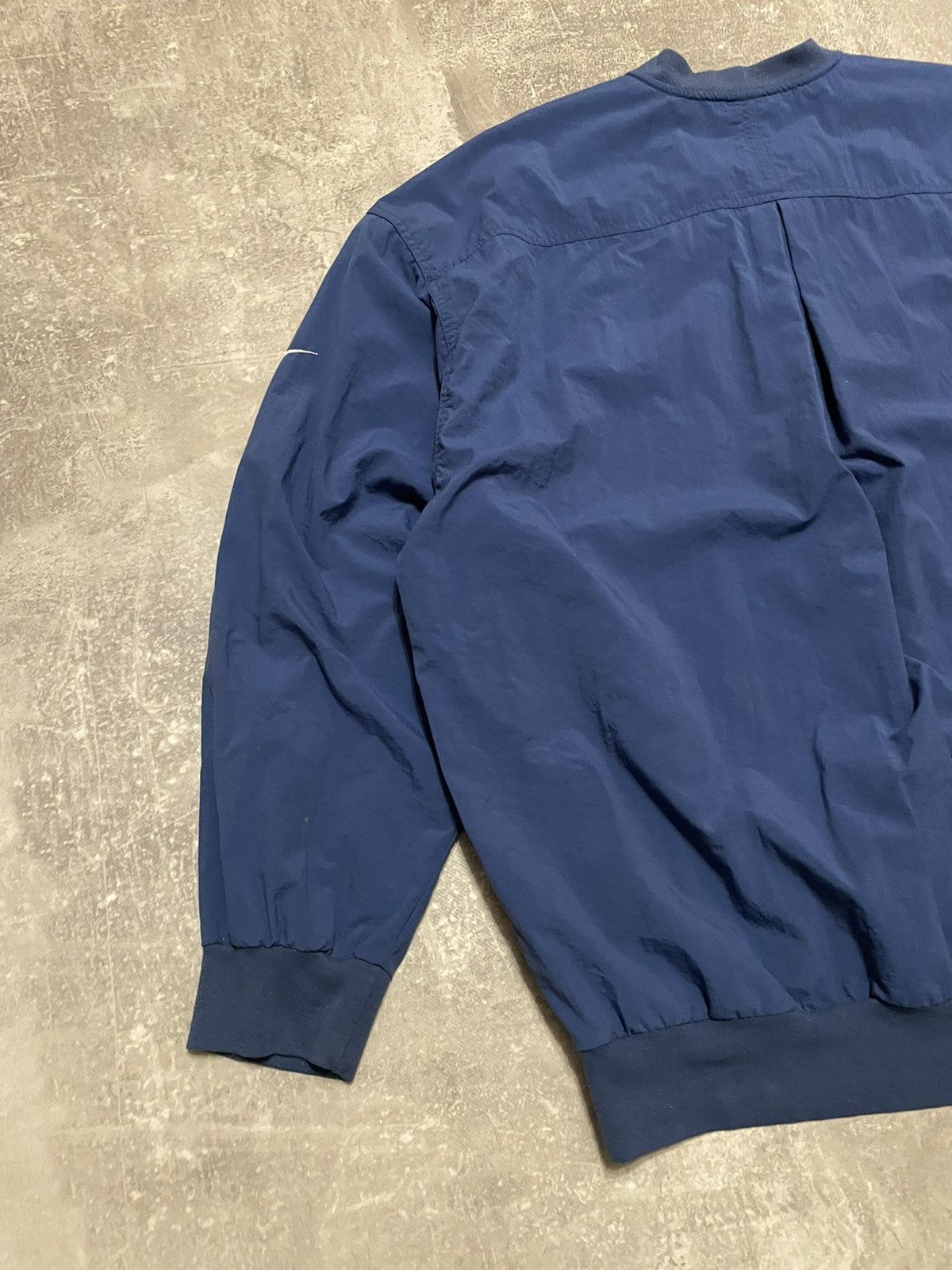 Nike × Vintage Vintage Nike Golf Nylon Sweatshirt Swoosh Logo Size US XL / EU 56 / 4 - 16 Thumbnail