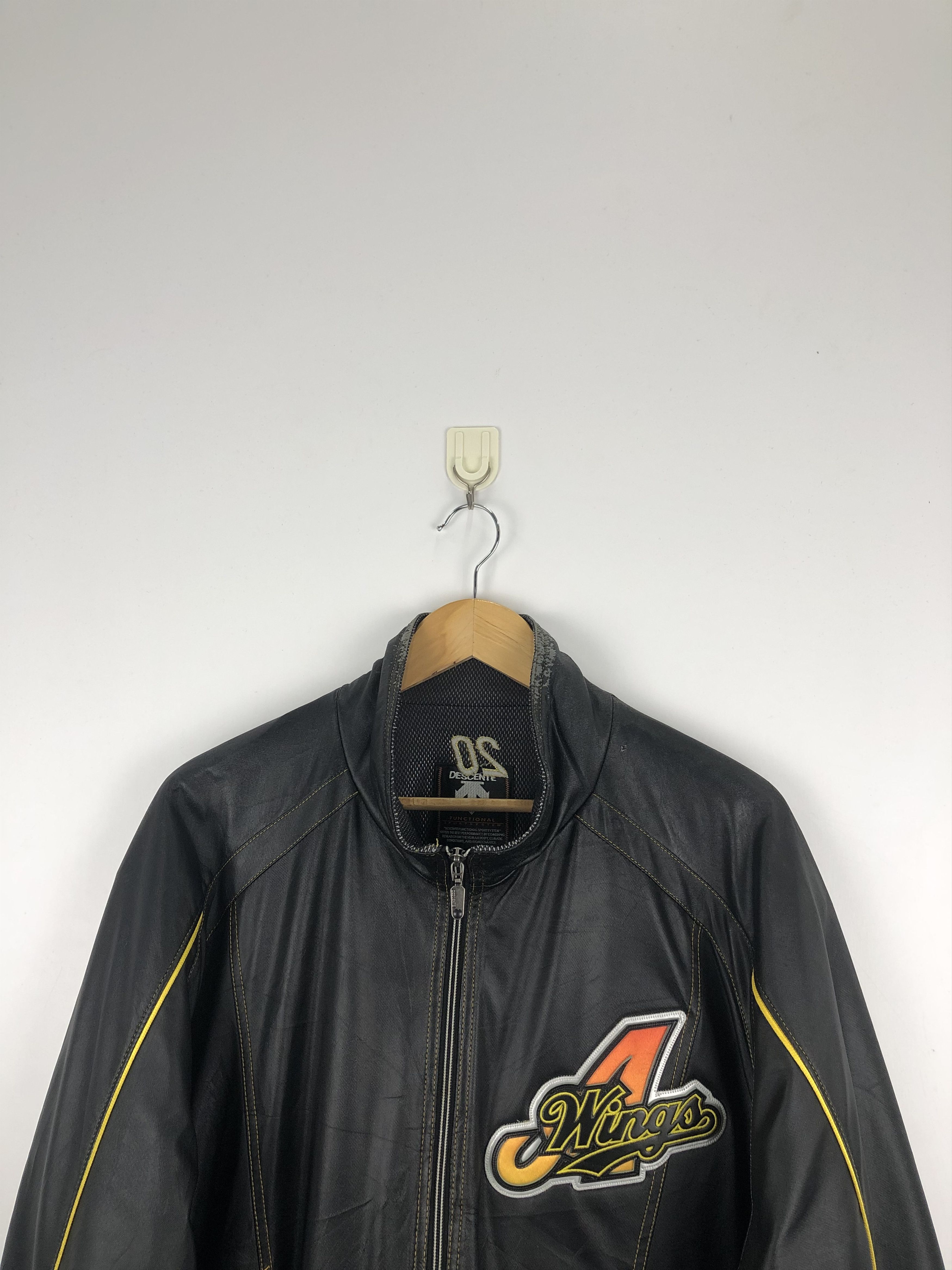 Descente × Vintage Vintage Descent Light Jacket Varsity Style J0752 Size US L / EU 52-54 / 3 - 2 Thumbnail