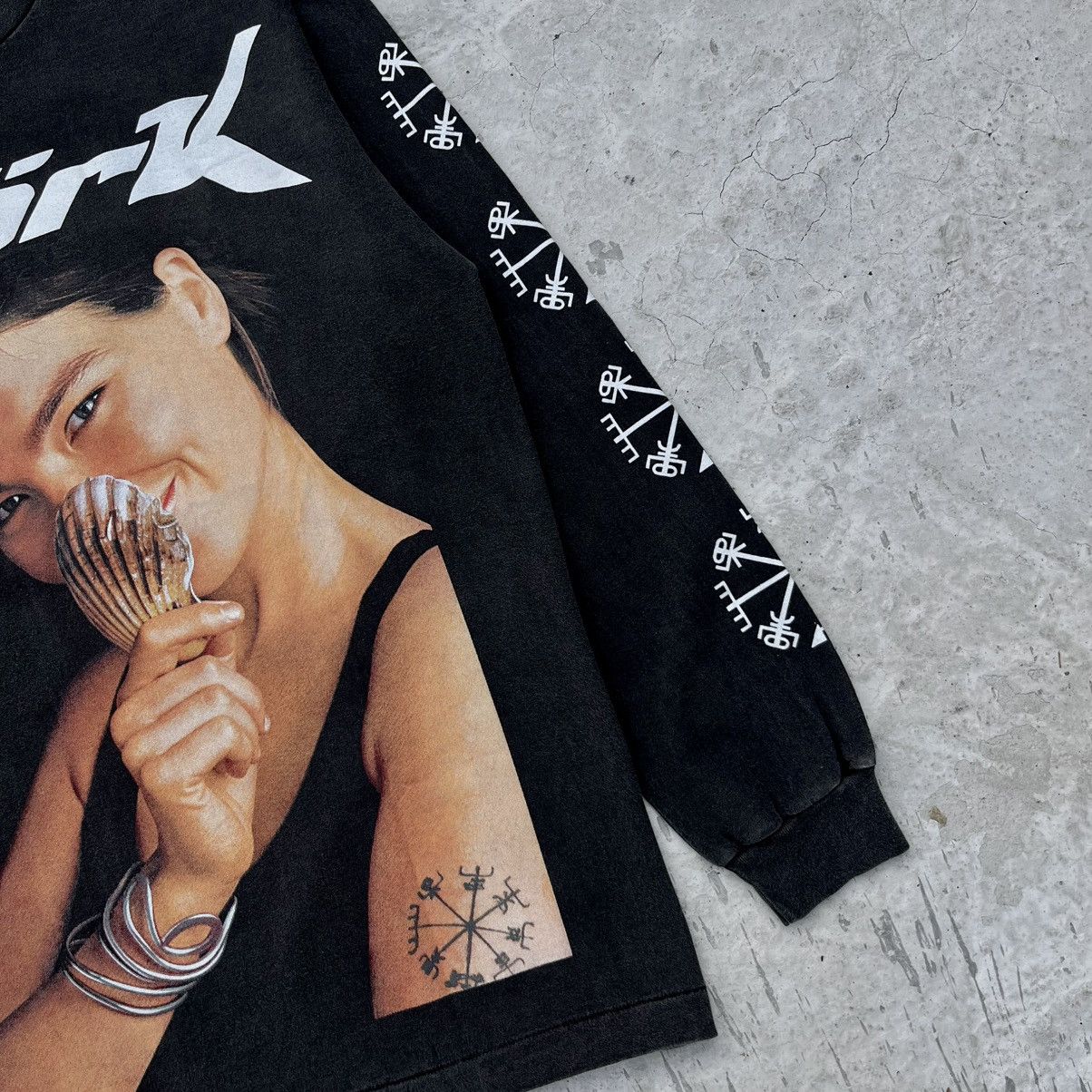 Band Tees BJORK vintage style bootleg tee Size US L / EU 52-54 / 3 - 3 Thumbnail