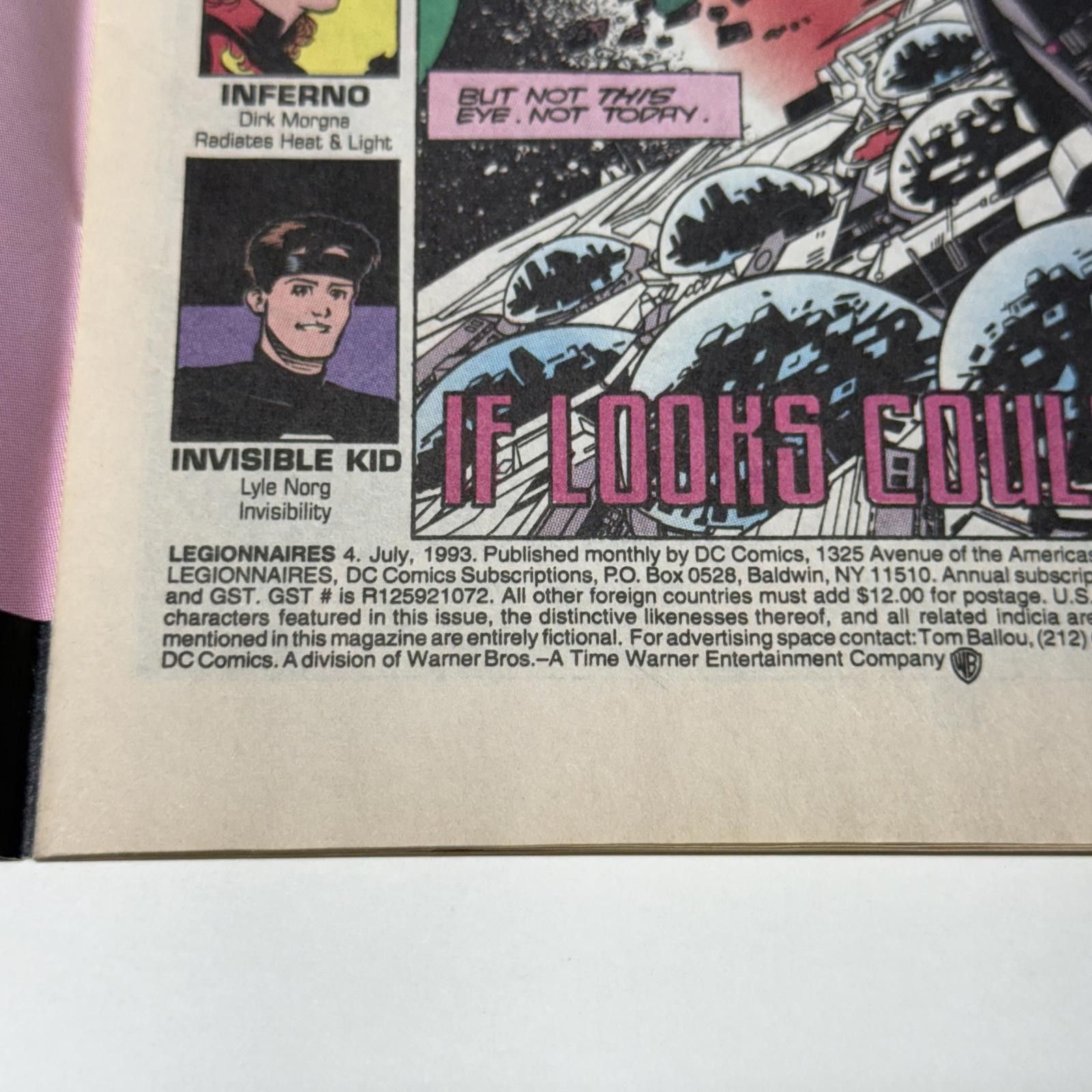 DC Comics VTG DC Comics Legionnaires #4 JUL 1993 NM+ Size ONE SIZE - 8 Thumbnail