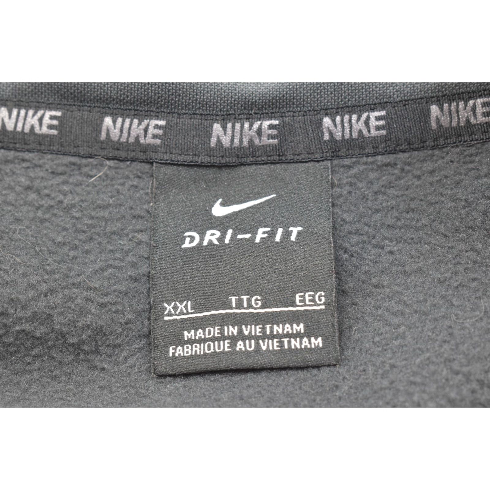 Nike Nike Dri-Fit Men Full Zip Hoodie Jacket Gray 2XL Bomber Spin? (No spin) Size US XXL / EU 58 / 5 - 6 Thumbnail