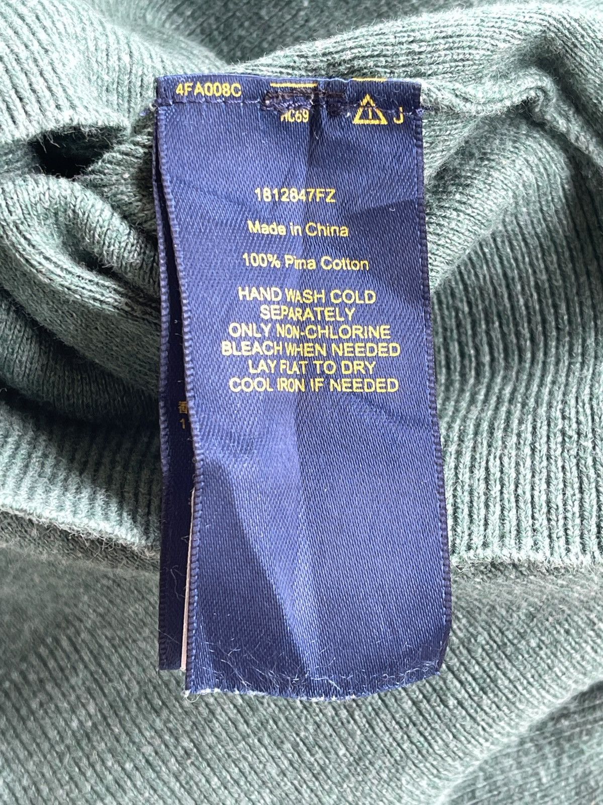 Polo Ralph Lauren Polo Ralph Lauren V-Neck Sweater Knitted Size US S / EU 44-46 / 1 - 9 Thumbnail