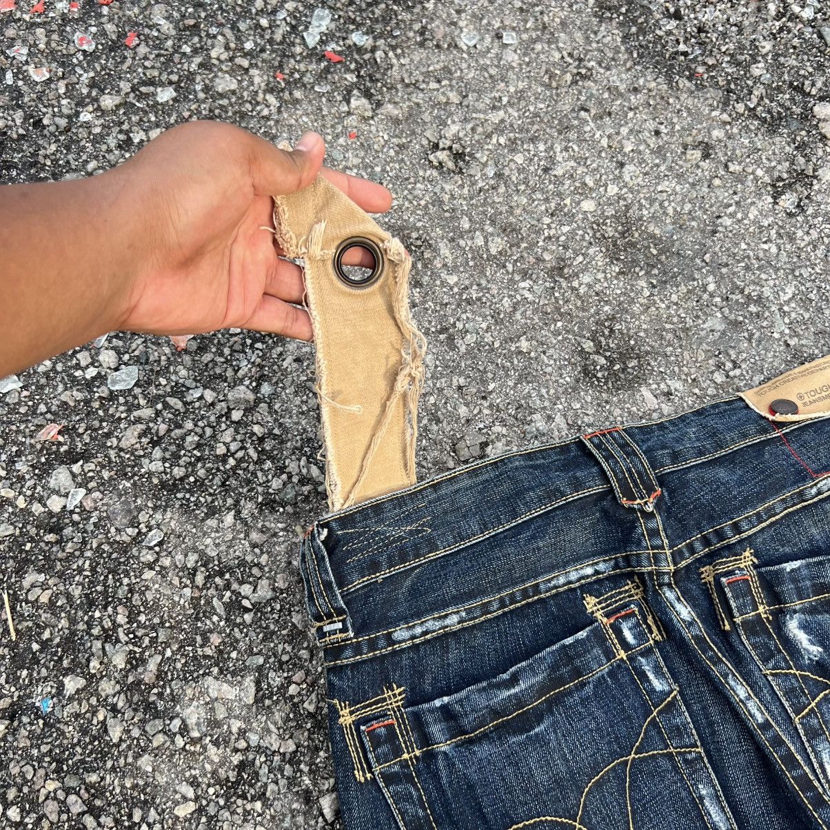 If Six Was Nine “TOUGH JEANSMITH” BOHAM MILITARY STYLE DISTRESSED JEANS Size US 36 / EU 52 - 24 Thumbnail