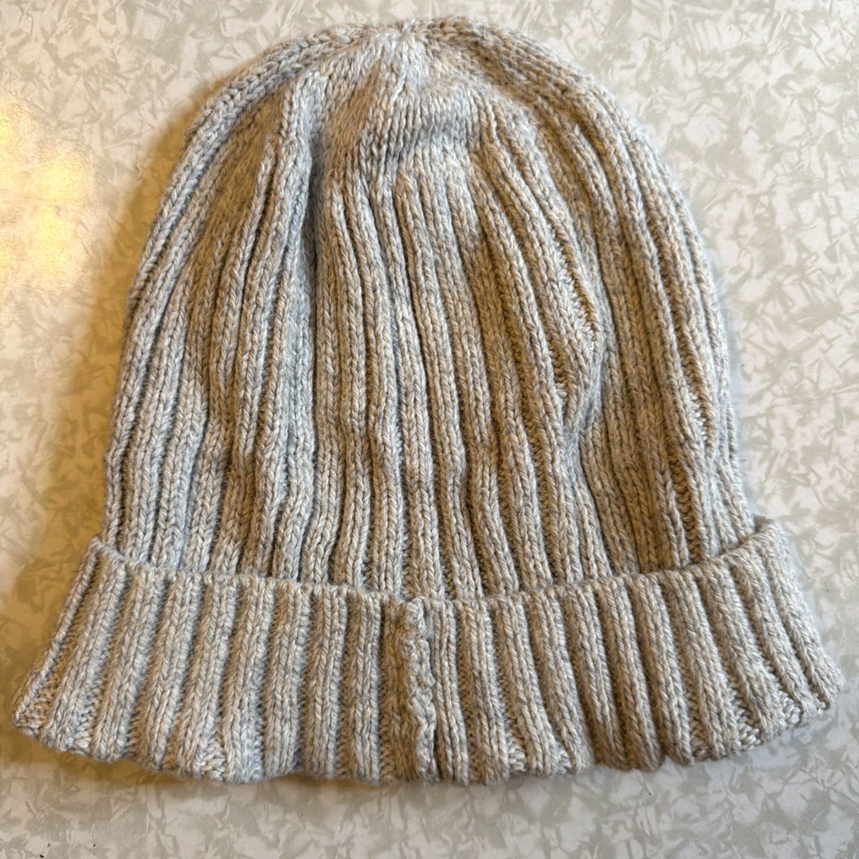 Madewell Madewell Beanie Hat XX Gray Knit Cuffed Winter Snow Bonnet 1 Size Womens Size ONE SIZE - 2 Thumbnail