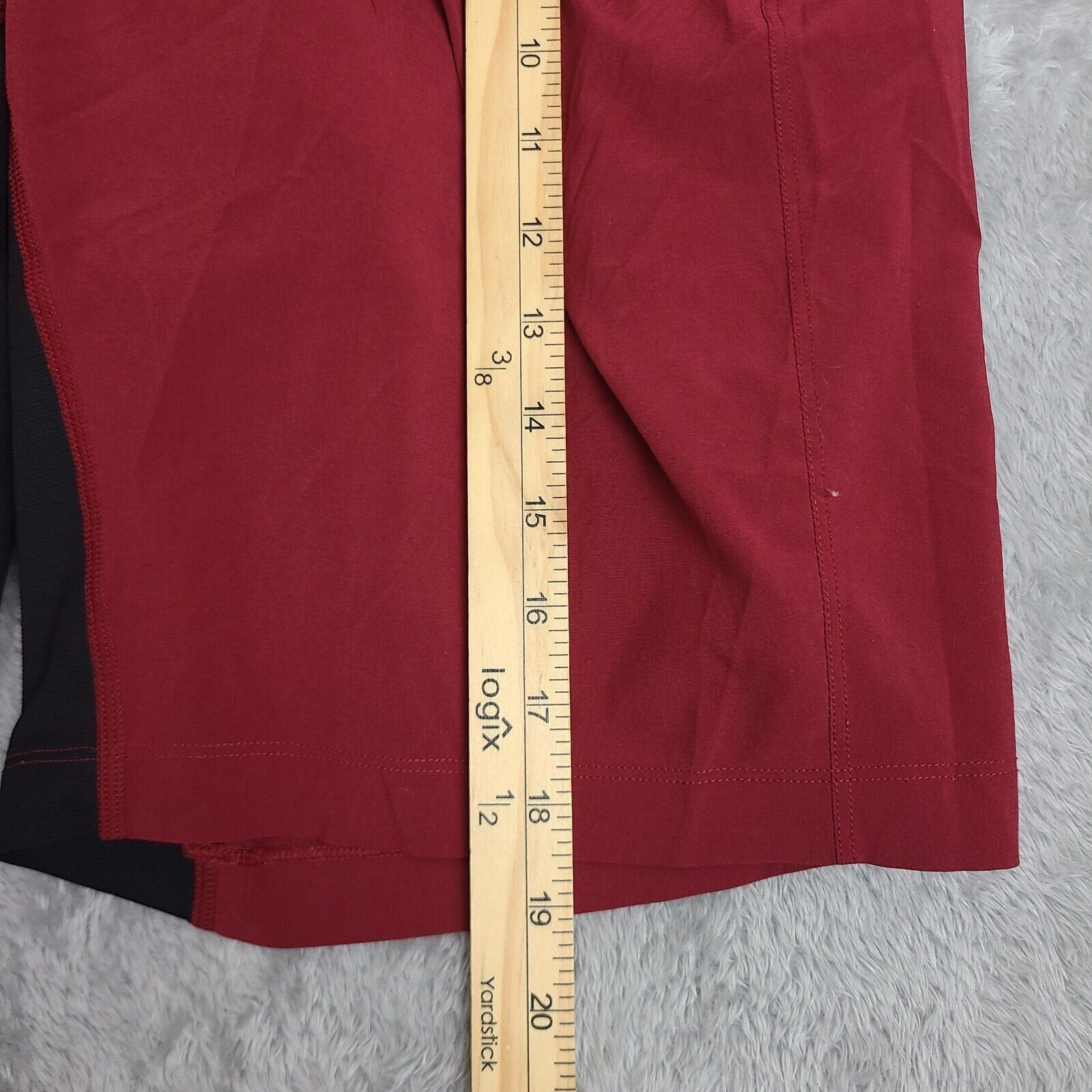 Lululemon Lululemon Men's Red T.H.E. ShortsLined Size Medium Dark Spor Size US 34 / EU 50 - 5 Thumbnail