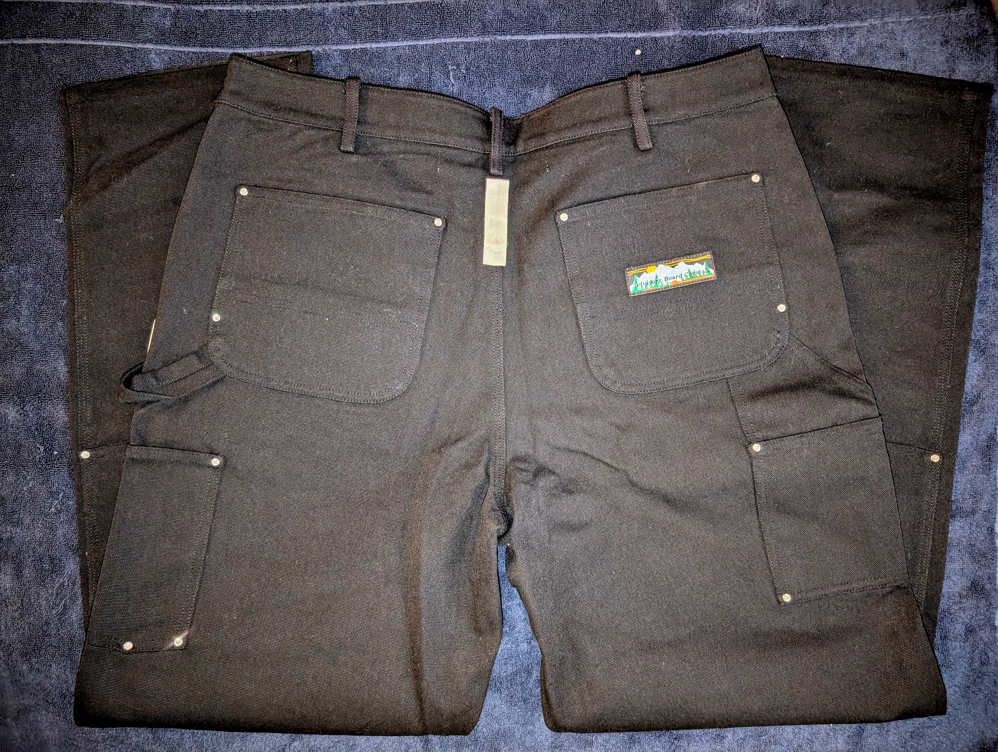 Advisory Board Crystals Advisory Board Crystals Double Knee Glitter Carpenter Pants Size US 36 / EU 52 - 2 Thumbnail