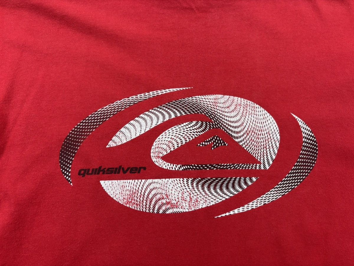 Quiksilver × Vintage Mens vintage t shirt Quiksilver Size Small Size US S / EU 44-46 / 1 - 9 Thumbnail