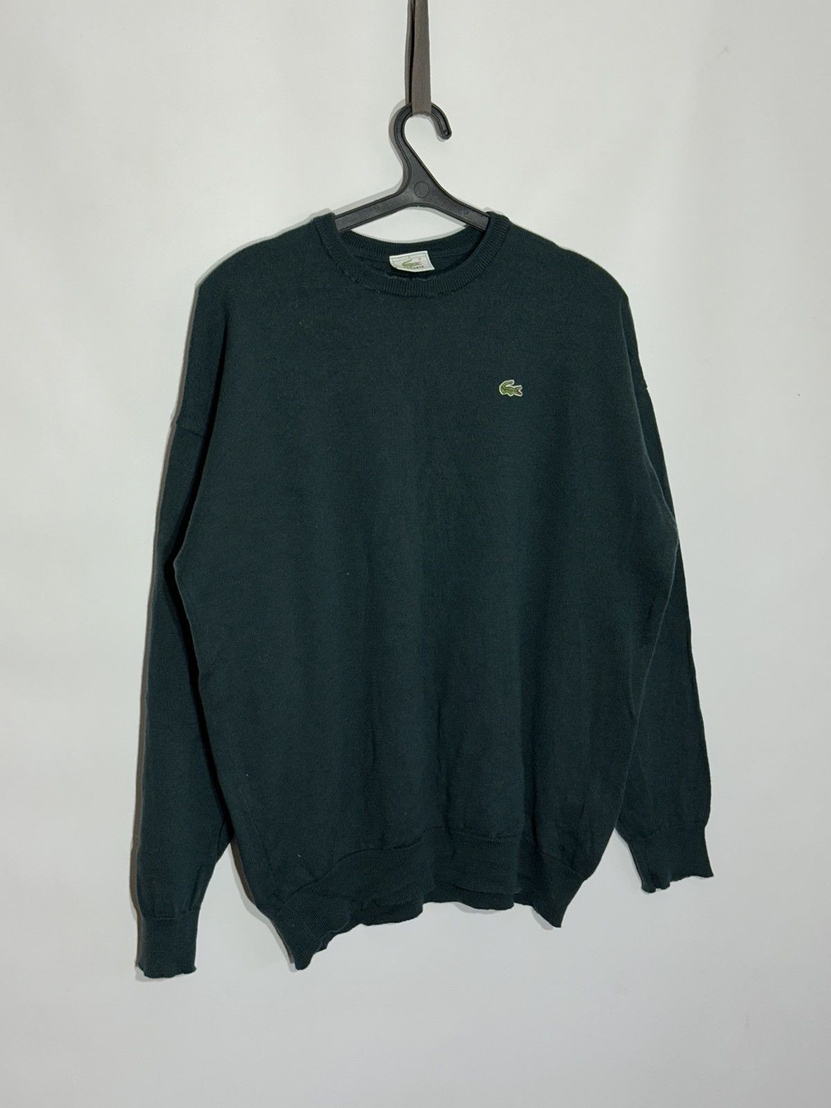 Lacoste Vintage Lacoste Dark Green Sweatshirt Size US XL / EU 56 / 4 - 1 Thumbnail