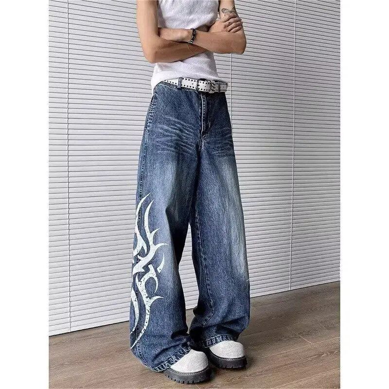 Jean Extra Long Floor Sweeping Jeans Size US 33 - 1 Thumbnail
