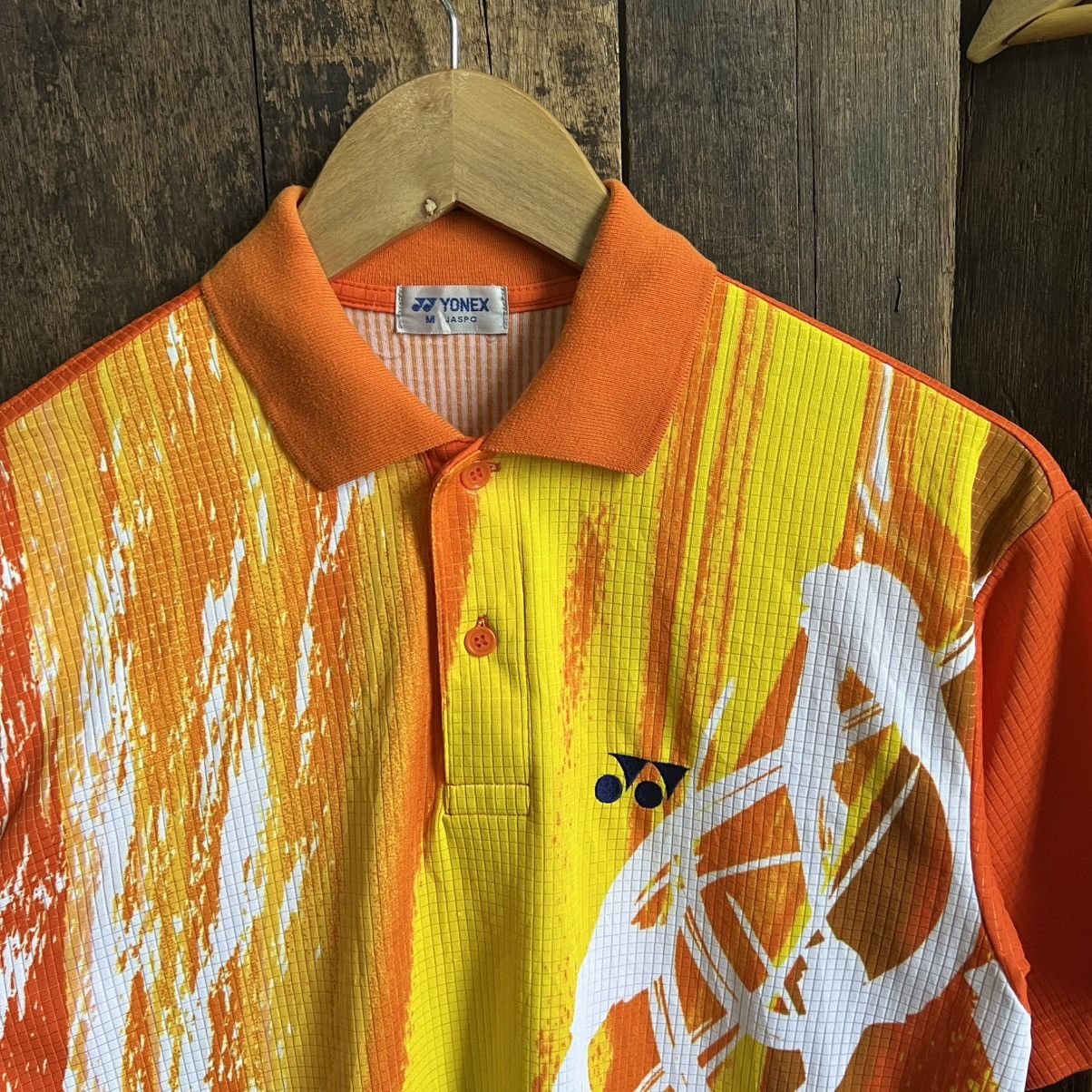 Vintage Vintage 90’s Yonex Badminton Shirt Size US M / EU 48-50 / 2 - 2 Thumbnail