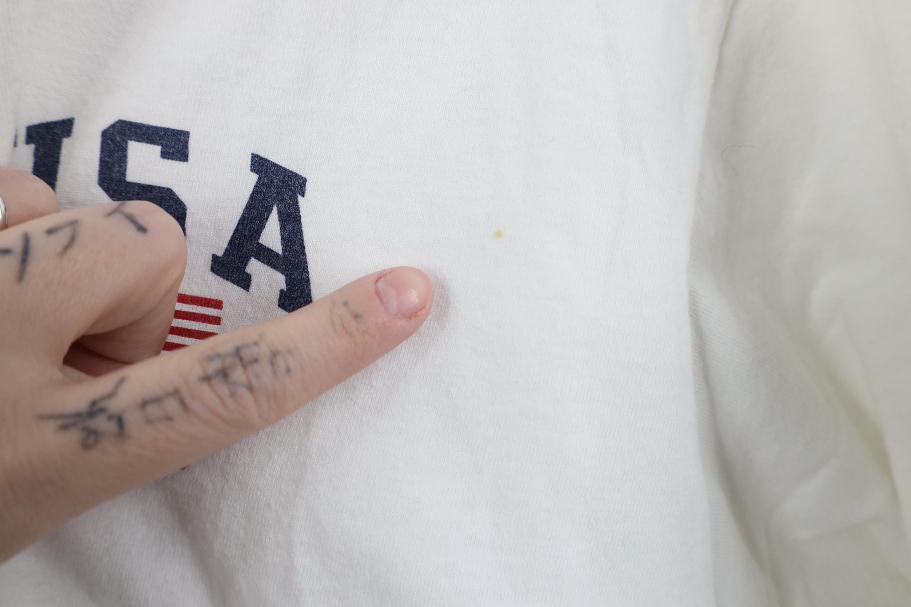 Polo Ralph Lauren Vintage 90s Polo Sport Ralph Lauren USA Flag T-Shirt USA Size US XL / EU 56 / 4 - 5 Thumbnail