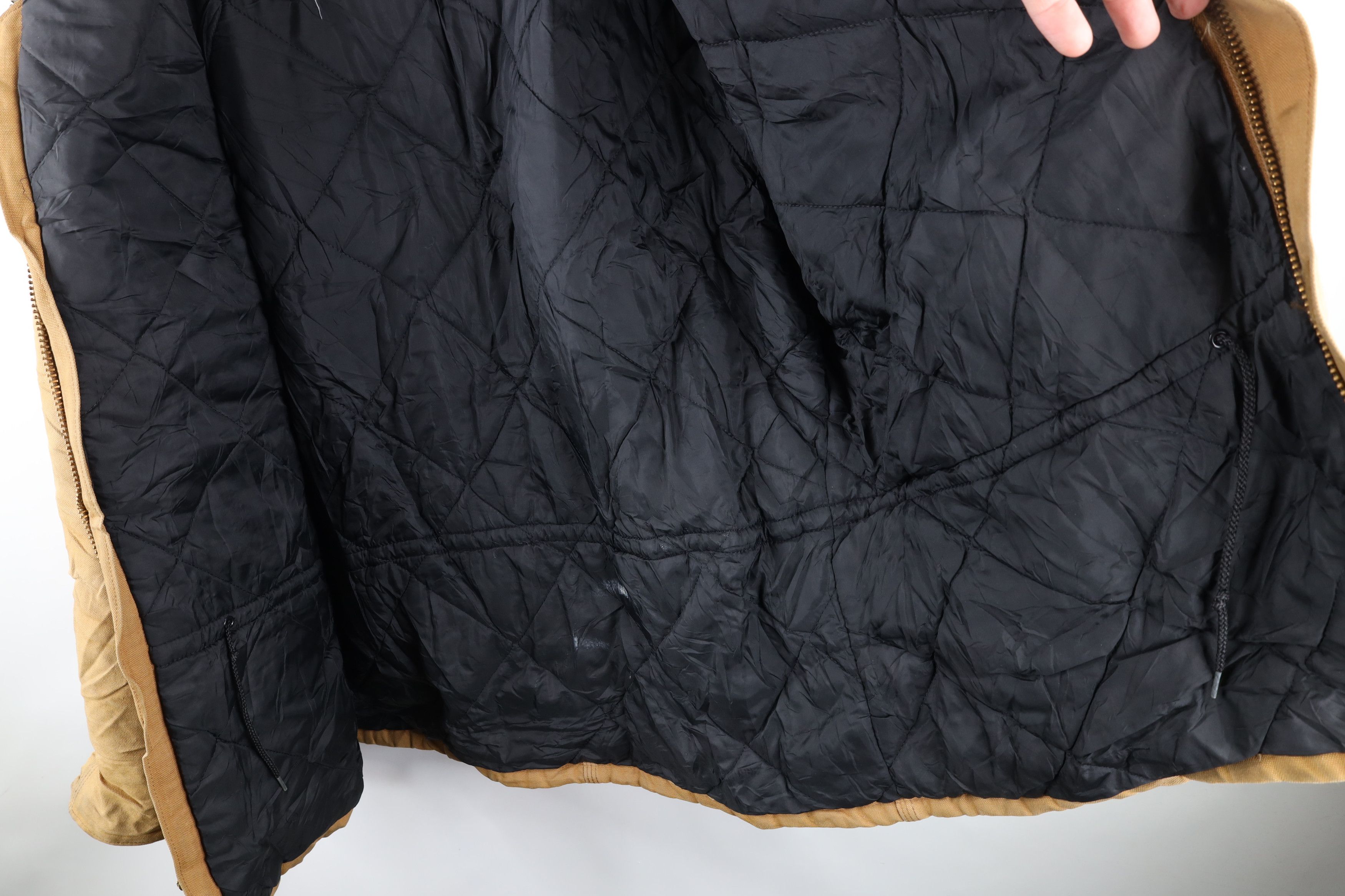 Carhartt Vintage 90s Carhartt Quilted Canvas Chore Barn Jacket Size US XXL / EU 58 / 5 - 8 Thumbnail