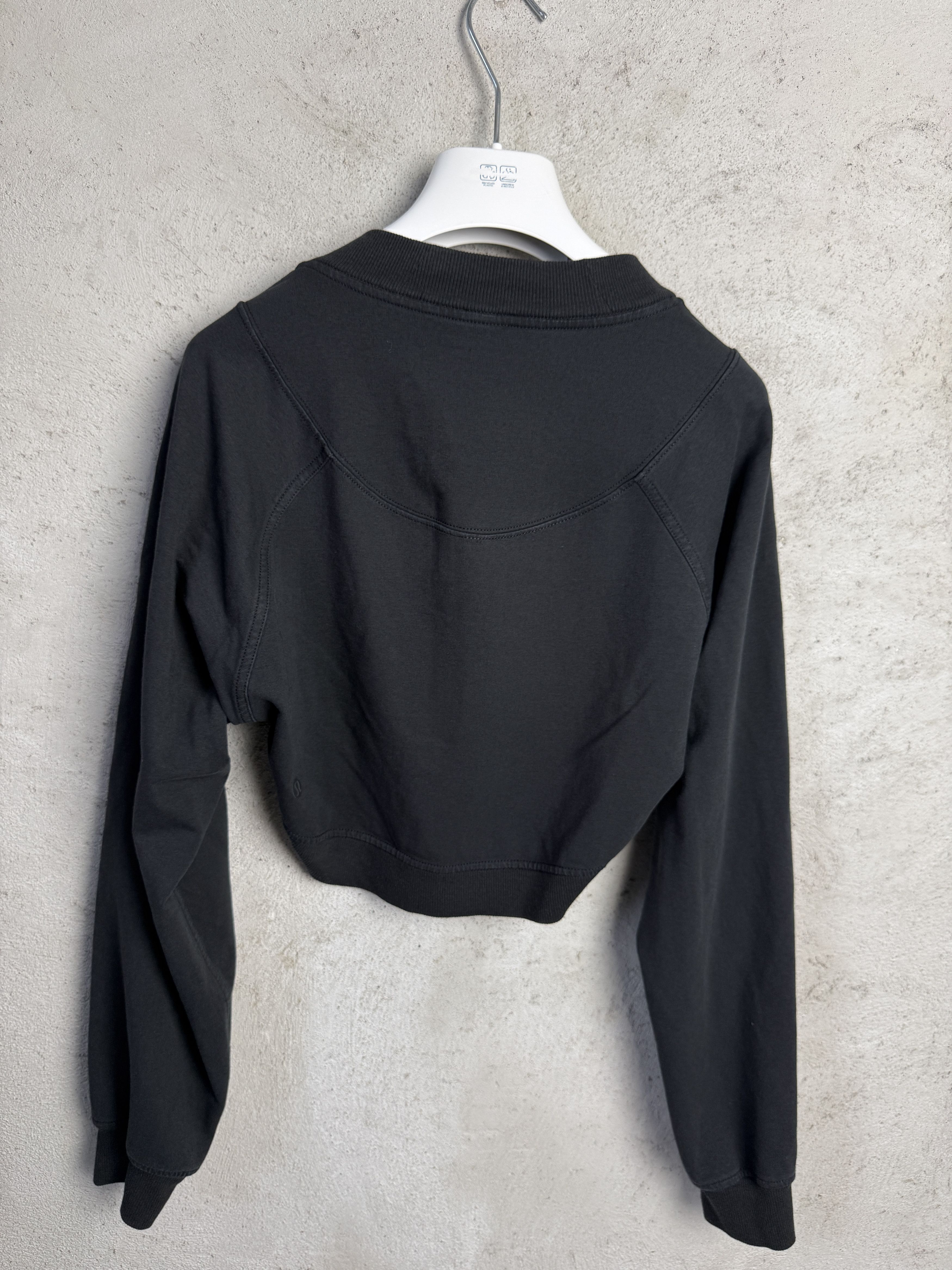 Lululemon Lululemon French Terry Shrug cropped long sleeve pilates Size M / US 6-8 / IT 42-44 - 4 Thumbnail