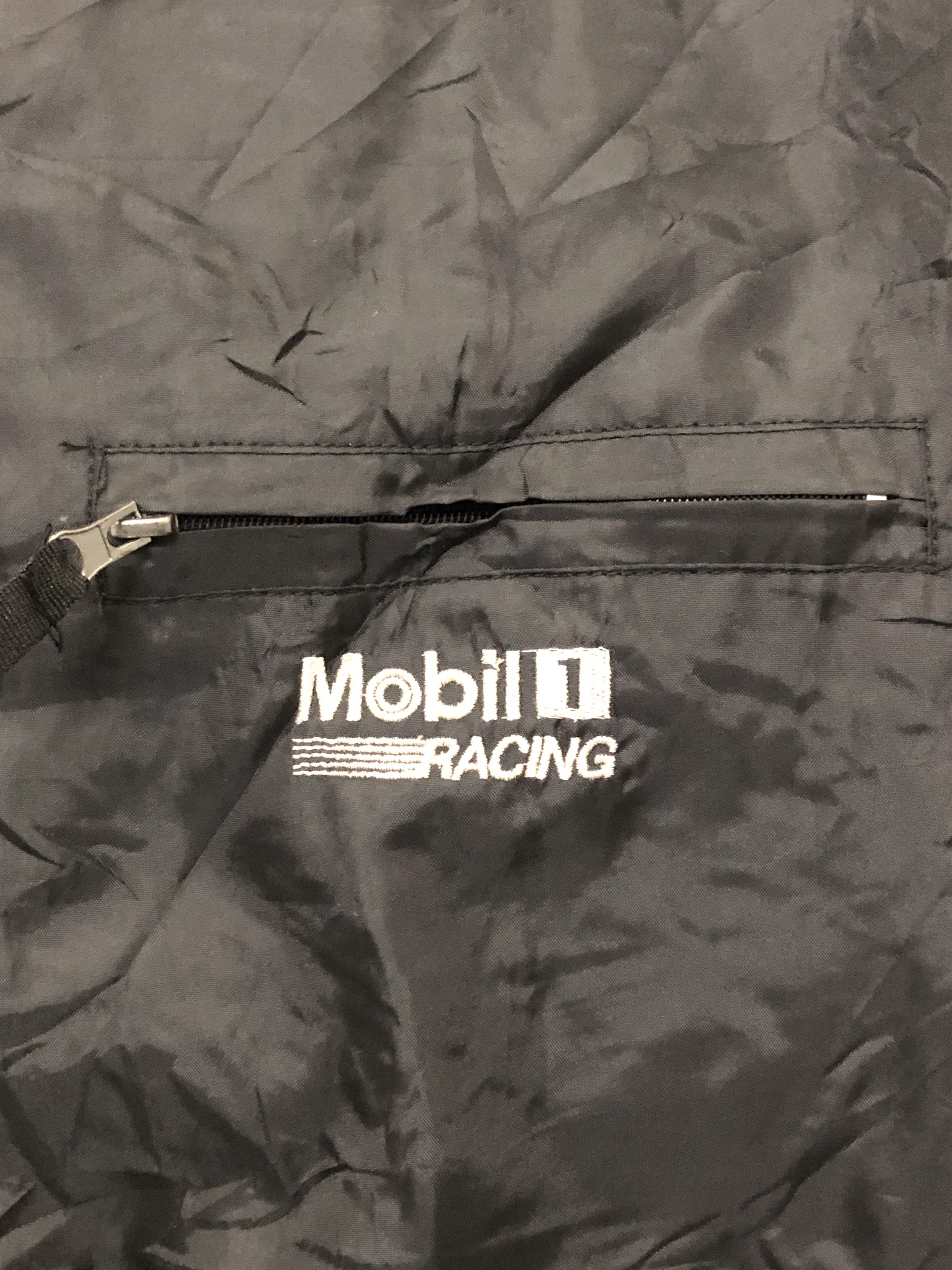 Formula 1 × Vintage Vintage Mobil 1 Racing Windbreaker Hoodie Size US L / EU 52-54 / 3 - 4 Thumbnail
