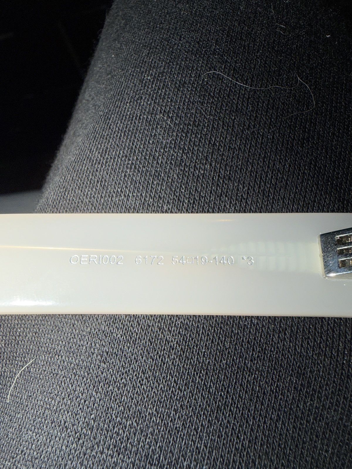 Off-White OFF-WHITE Marfa Rectangle Frame Sunglasses Size ONE SIZE - 5 Thumbnail